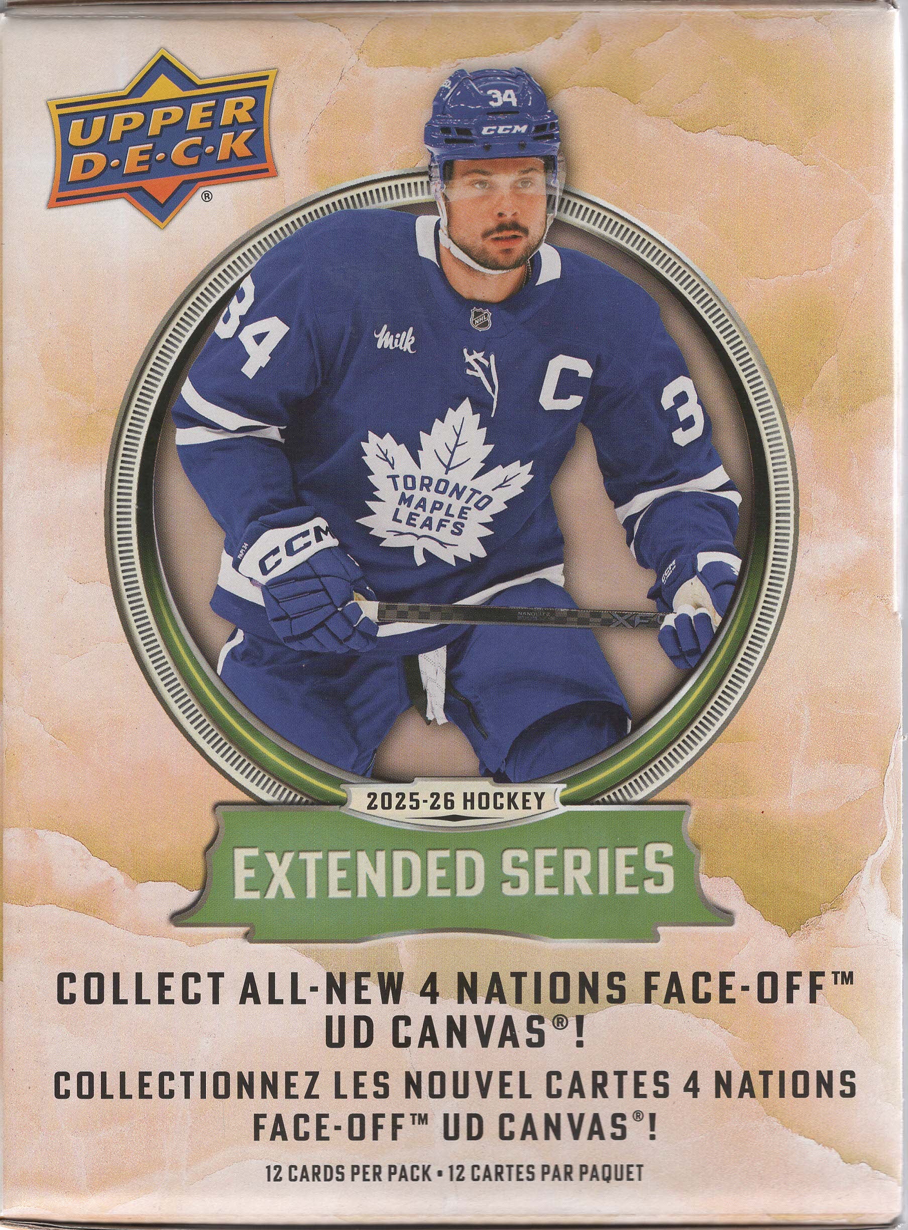 2025-26 Upper Deck Extended Series Hockey 336ct. Gravity Feed 