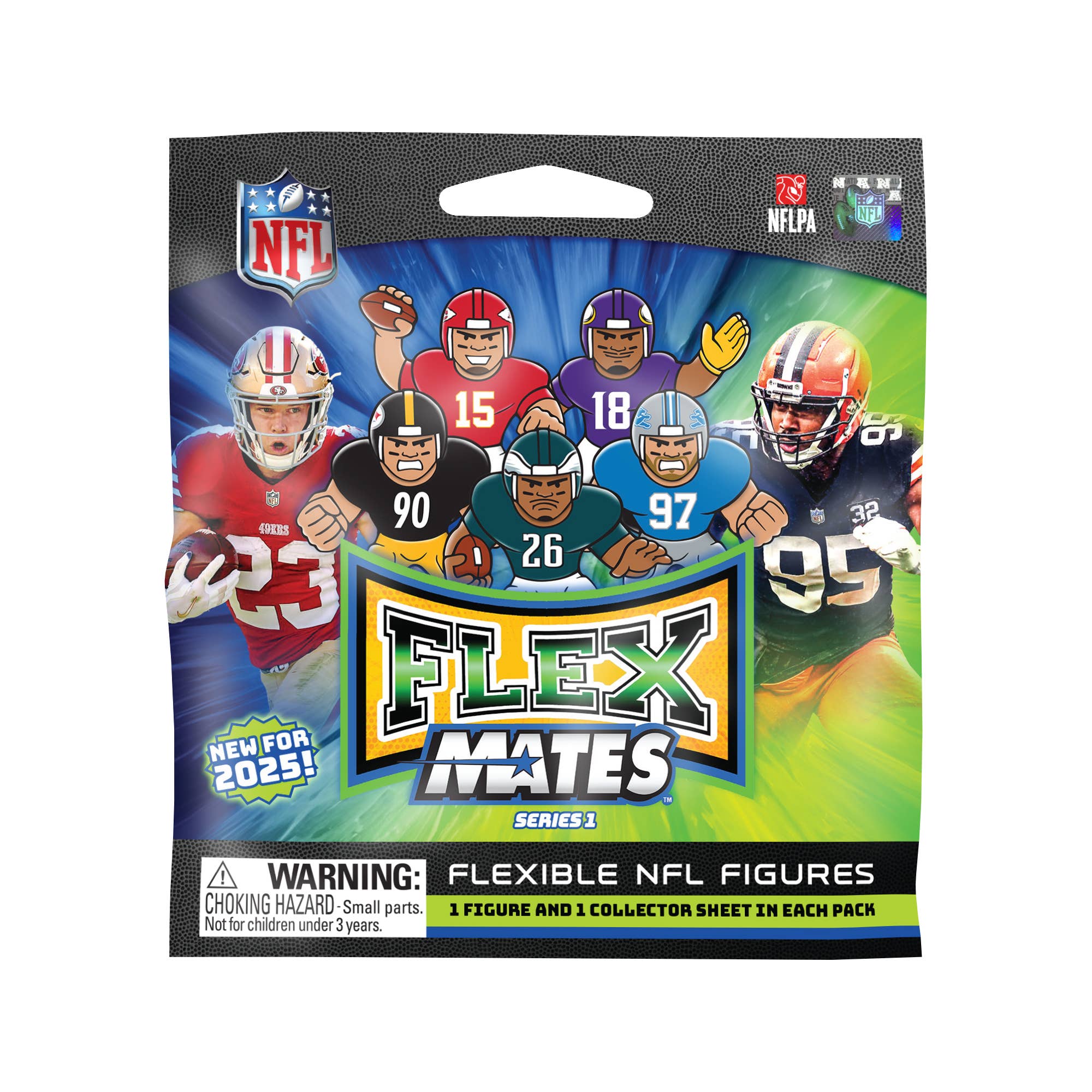 2025 NFL FlexMates 32Ct. Gravity Feed Display Box