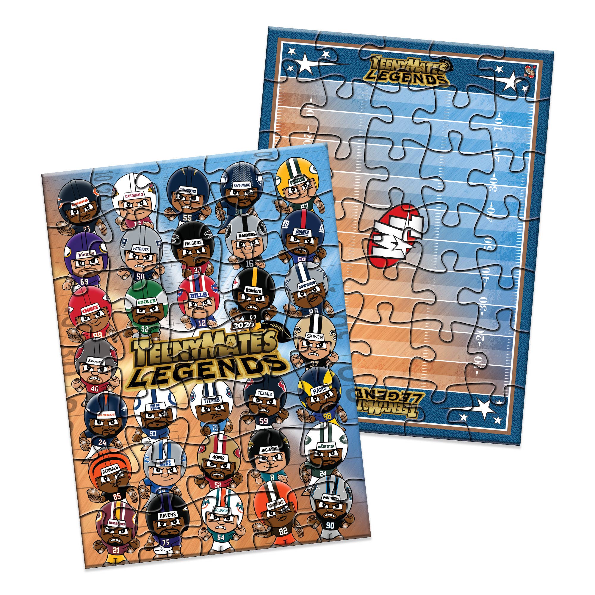 2026 NFL Legends TeenyMates 32Ct. Gravity Feed Display Box
