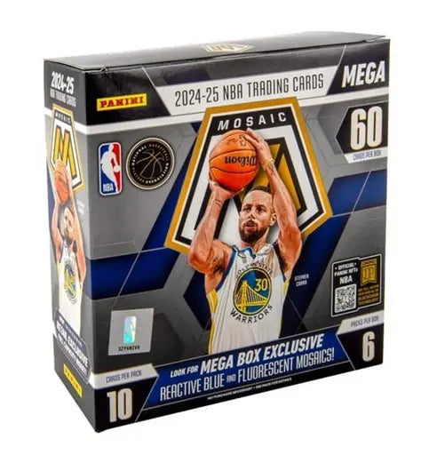 2024-25 Panini Mosaic NBA Basketball 60ct. Mega Box