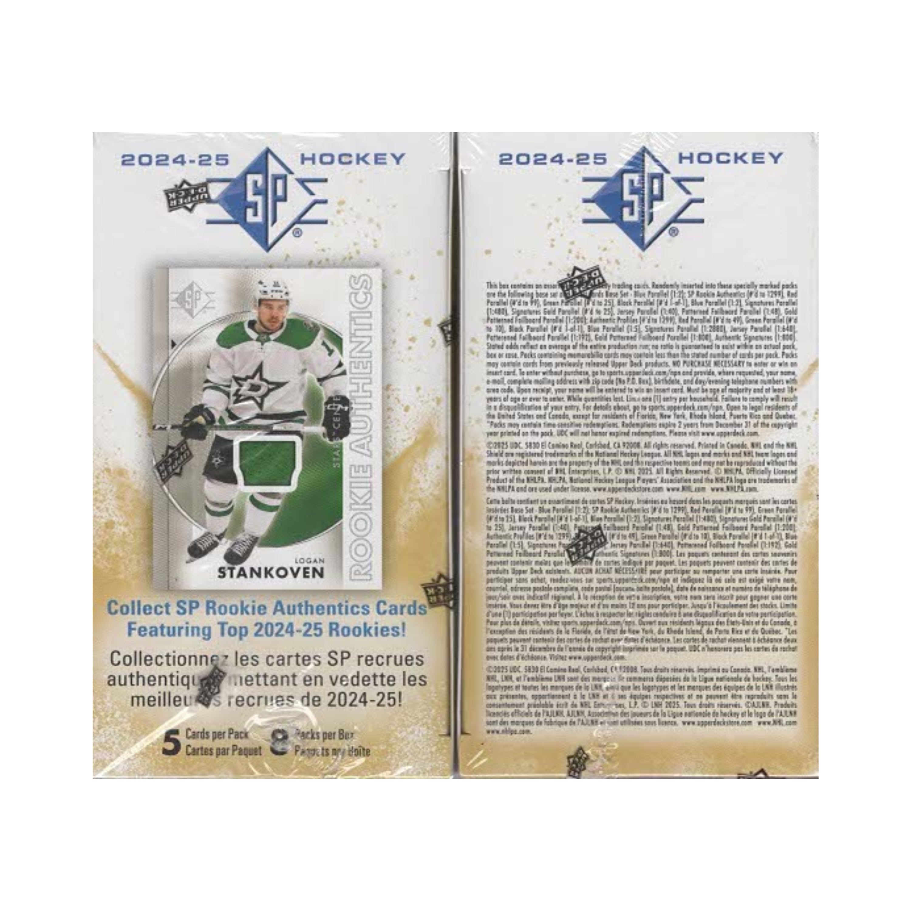 2024-25 Upper Deck SP Hockey 40ct. Blaster Box