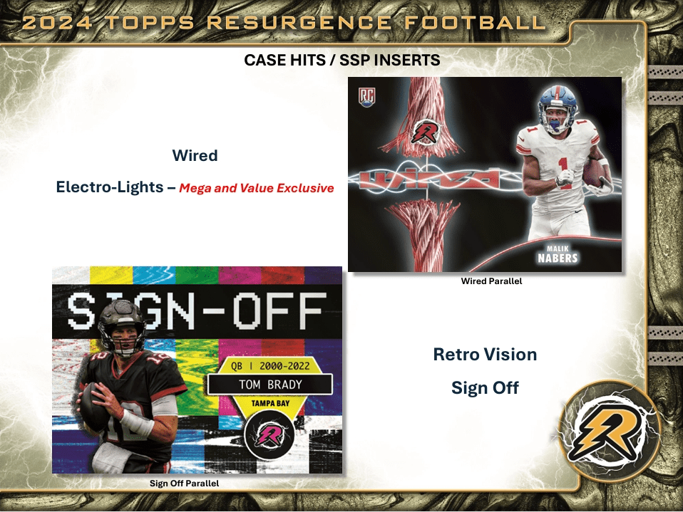 2024 Topps Resurgence Football 32ct. Blaster Box