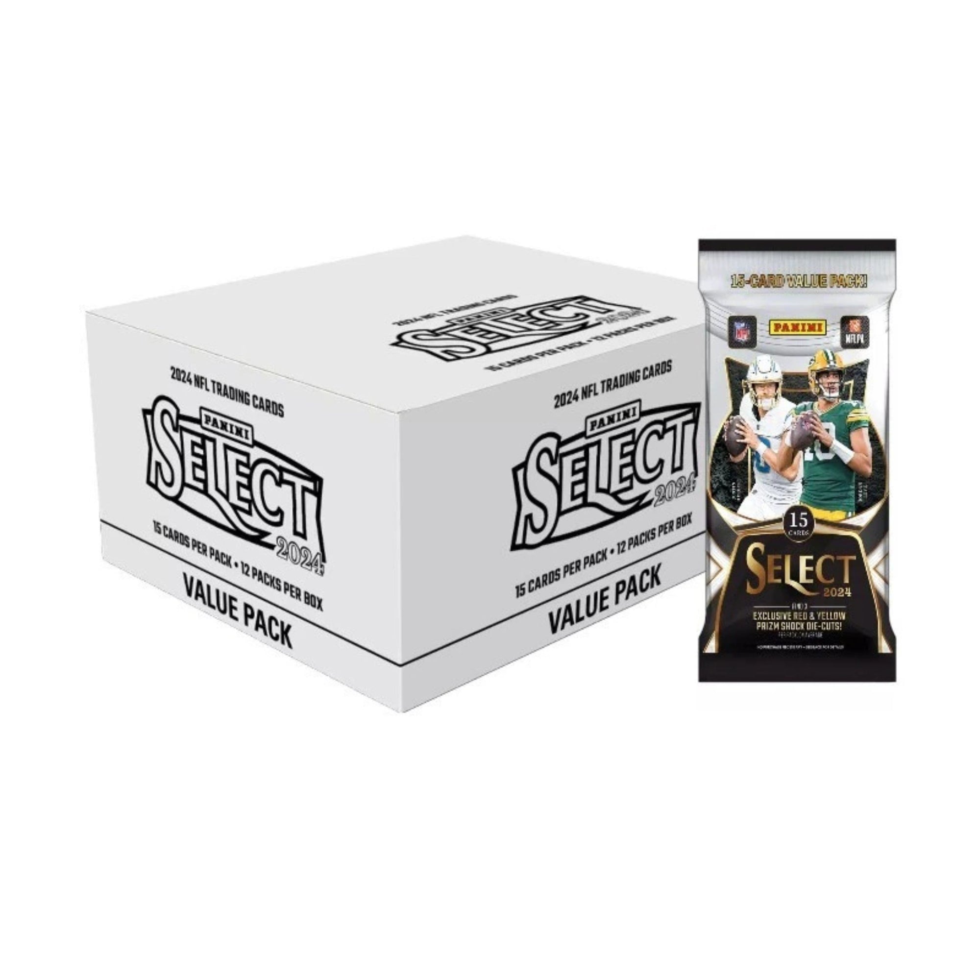2024 Panini Select NFL Football 12pk Fat Pack Box