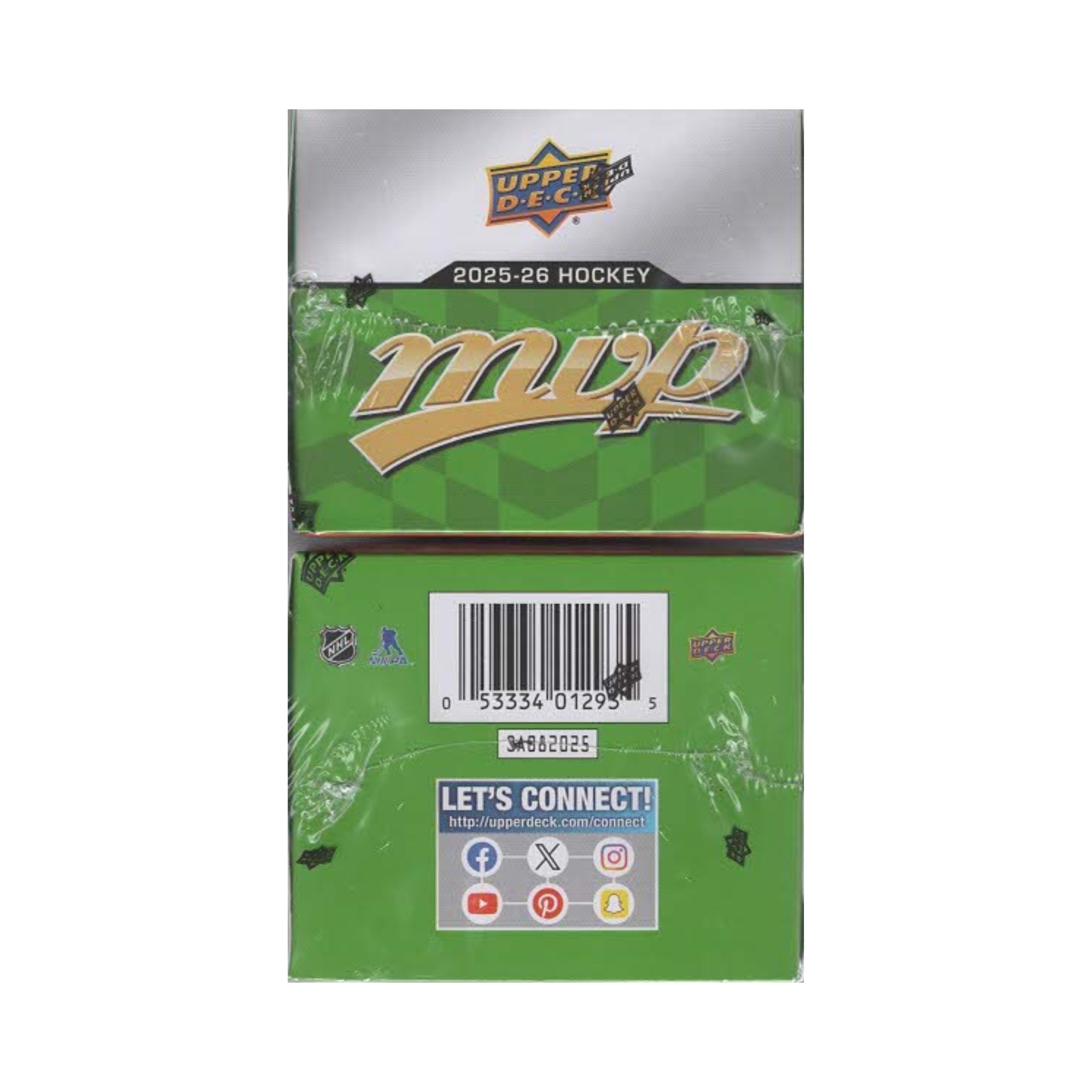 2025-26 Upper Deck MVP NHL Hockey 77ct. BLASTER BOX