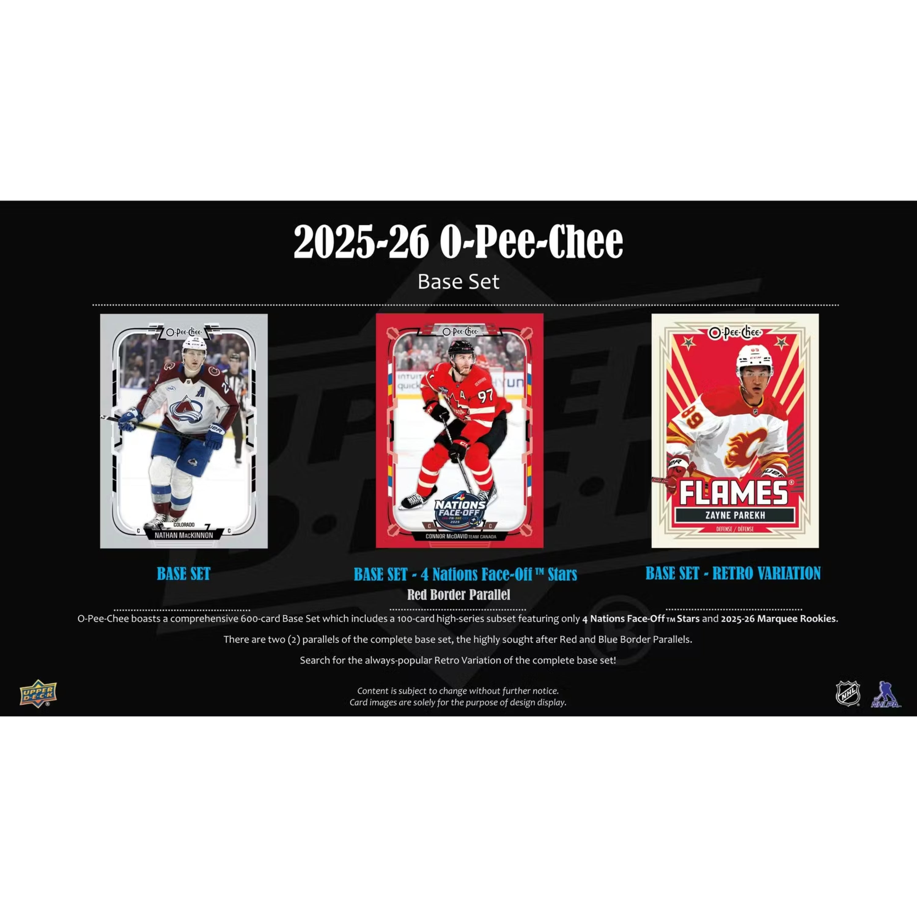 2025-26 Upper Deck O-Pee-Chee Hockey 504ct. Fat Pack Box