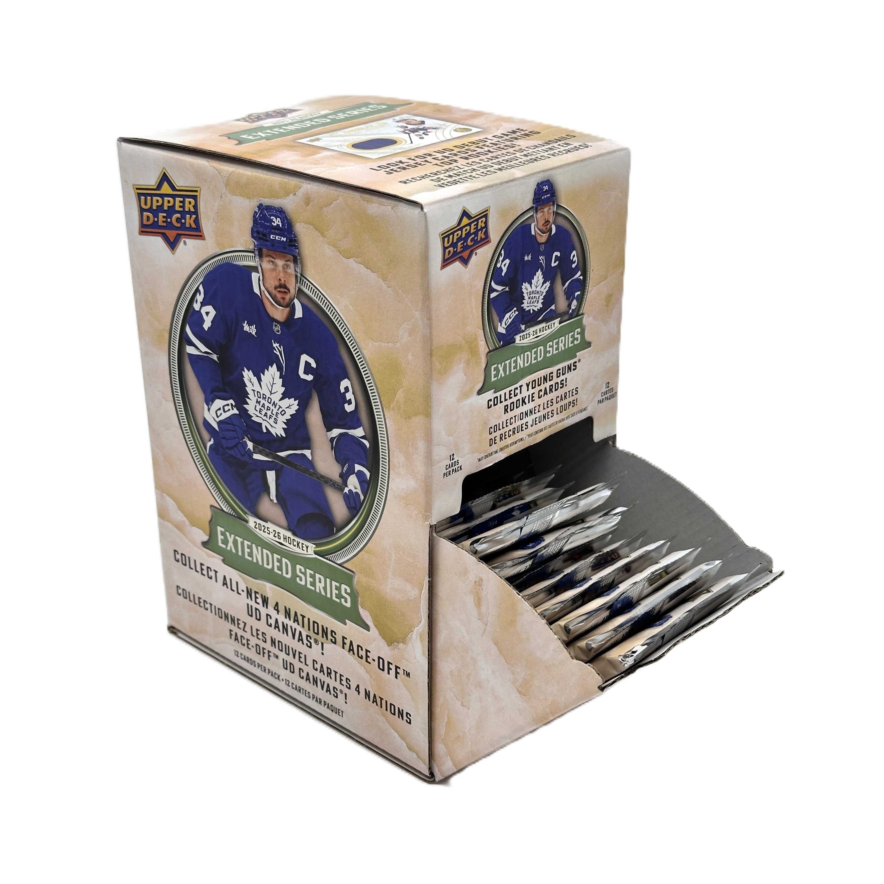 2025-26 Upper Deck Extended Series Hockey 336ct. Gravity Feed
