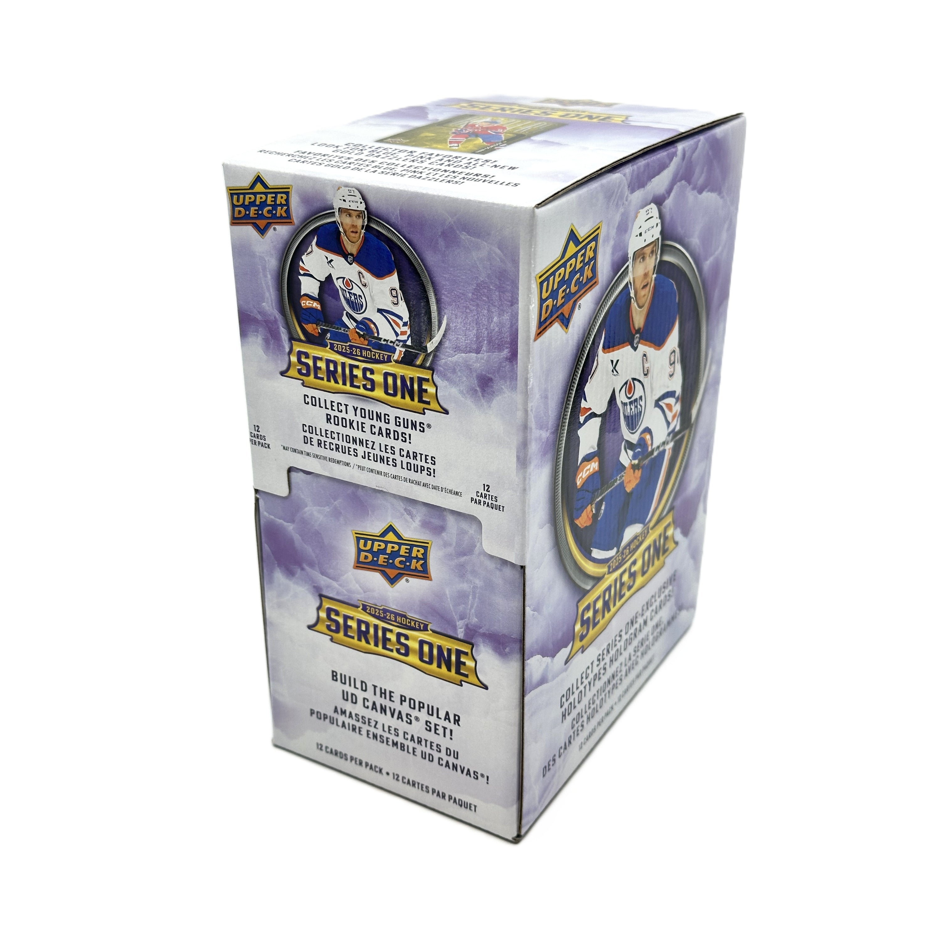 2025-26 Upper Deck Series 1 NHL Hockey 336Ct. Gravity Feed Display Box
