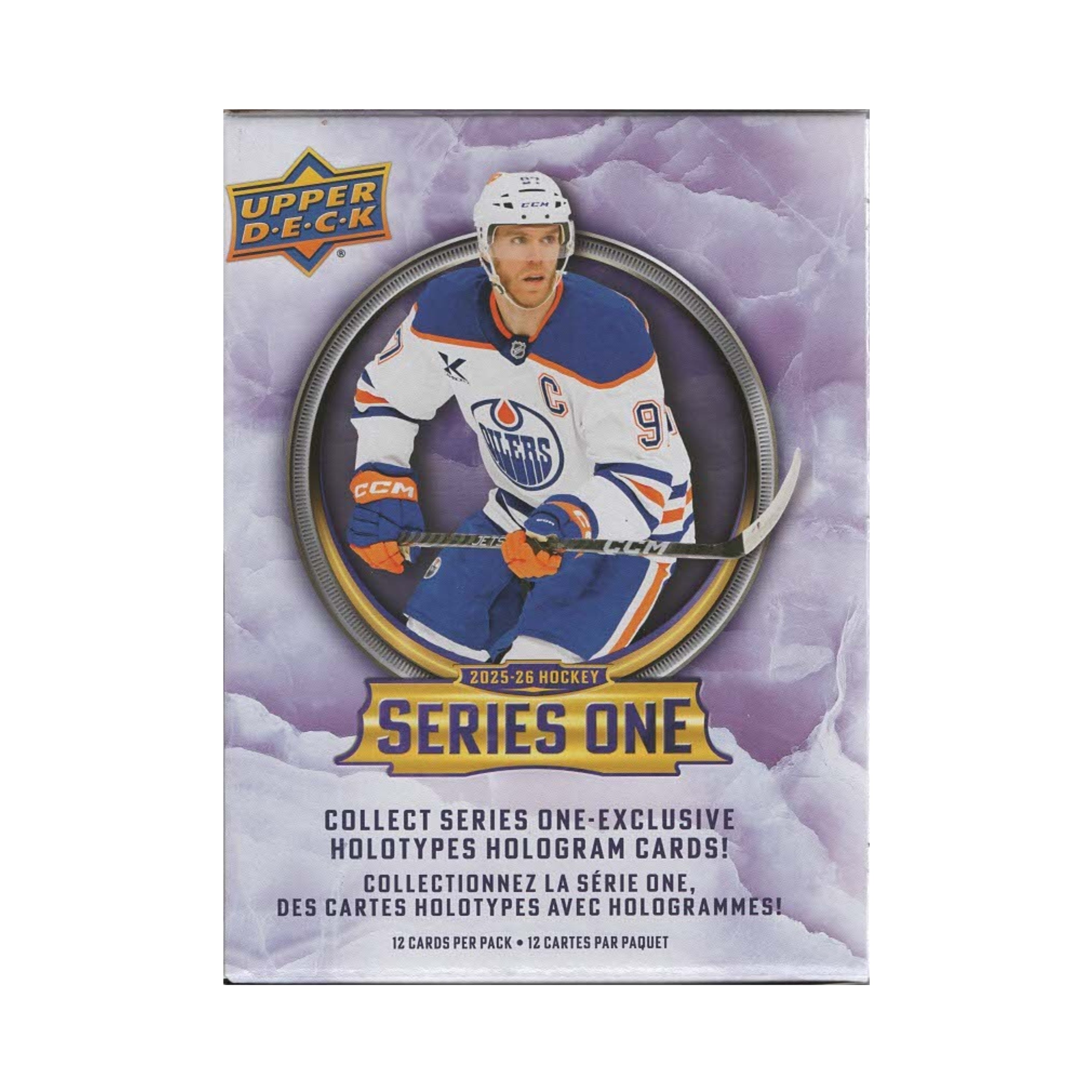 2025-26 Upper Deck Series 1 NHL Hockey 336Ct. Gravity Feed Display Box