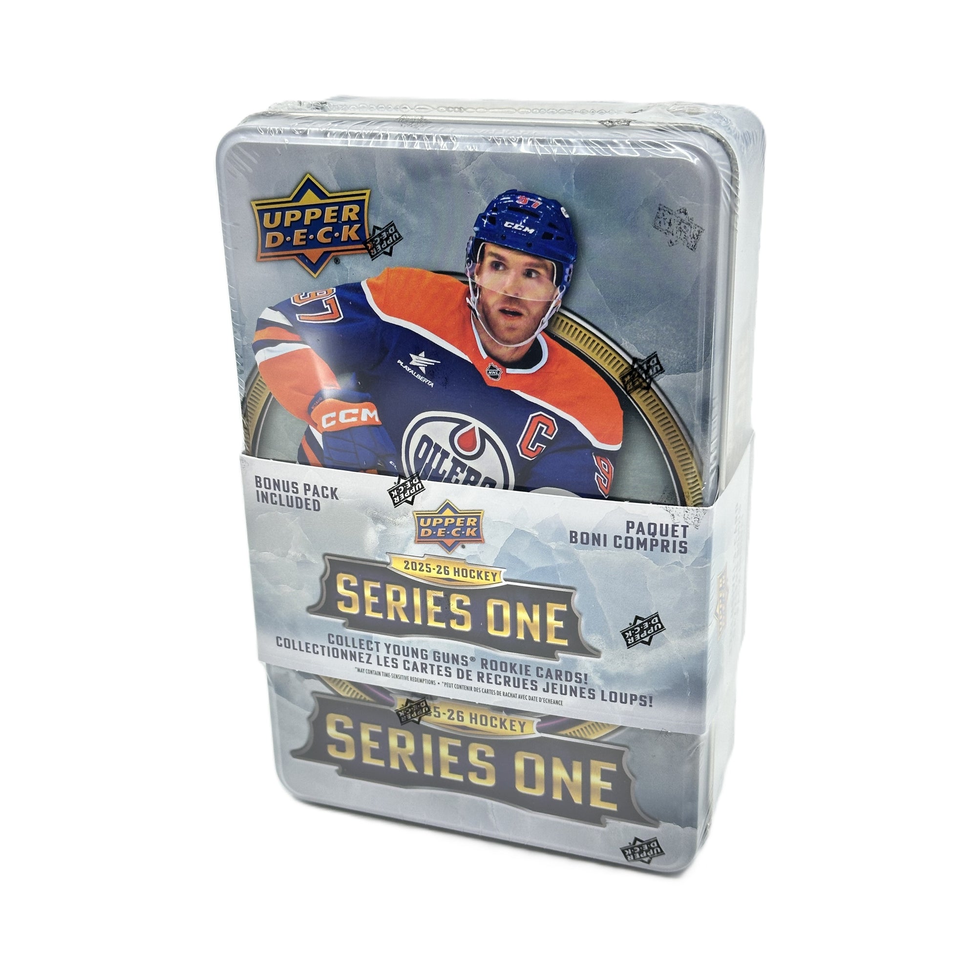 2025-26 Upper Deck Series 1 NHL Hockey 108Ct. Tin