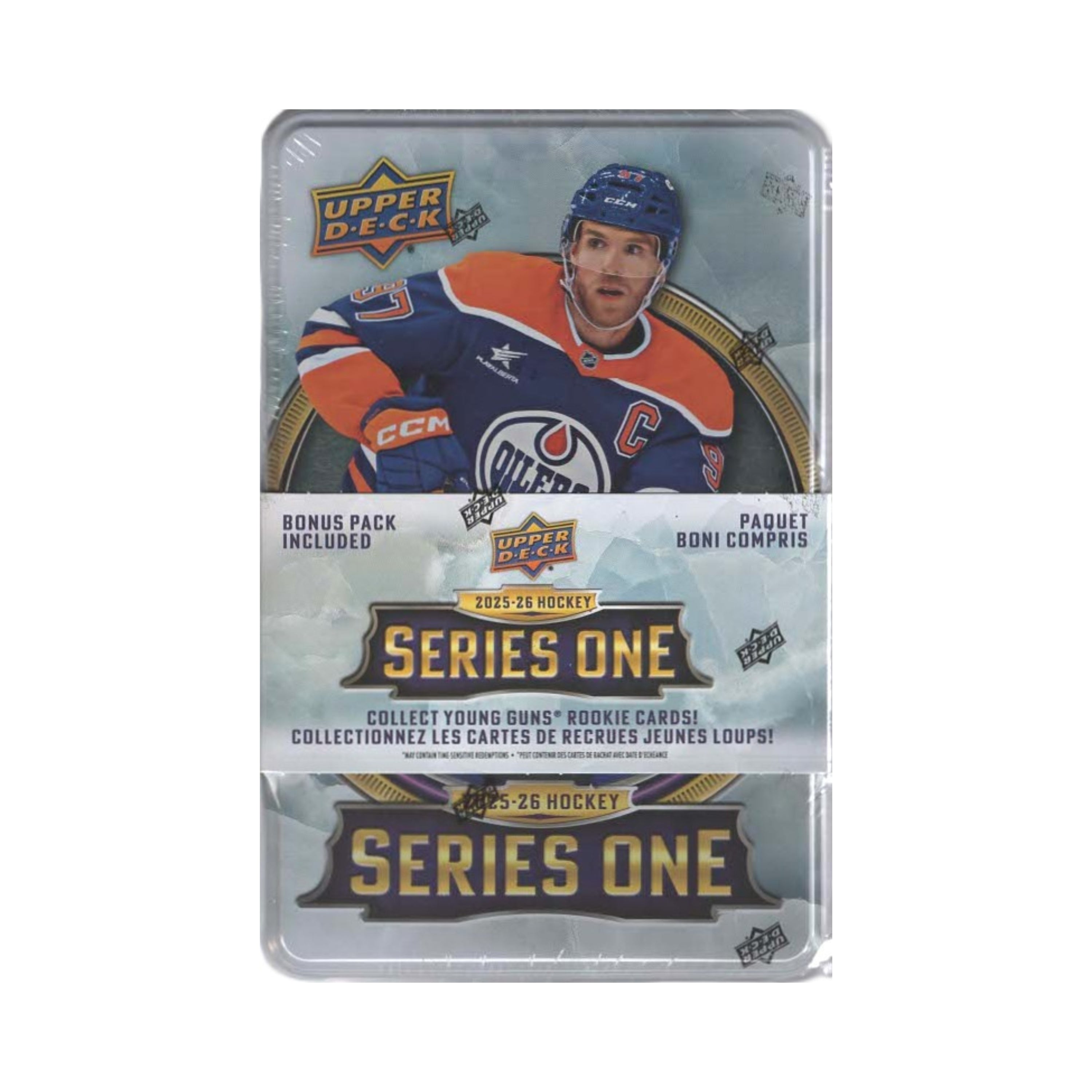 2025-26 Upper Deck Series 1 NHL Hockey 108Ct. Tin