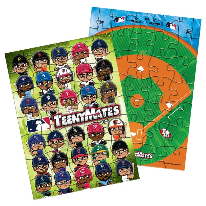 2025 MLB TeenyMates Gravity Feed Display Box - 32ct