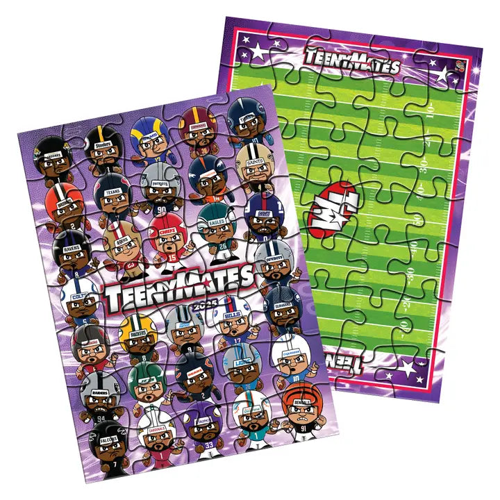2025 NFL TeenyMates Gravity Feed Display Box - 32ct.