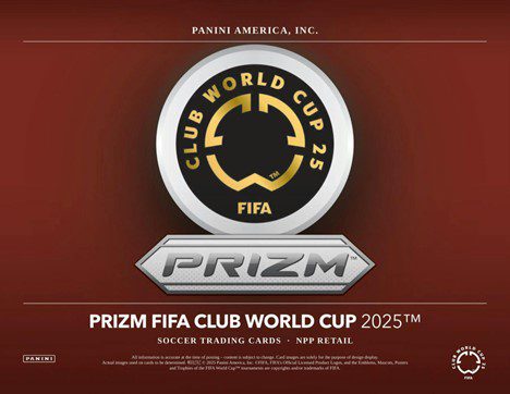 2025 Panini Prizm FIFA Club World Cup Soccer 24ct. Blaster Box
