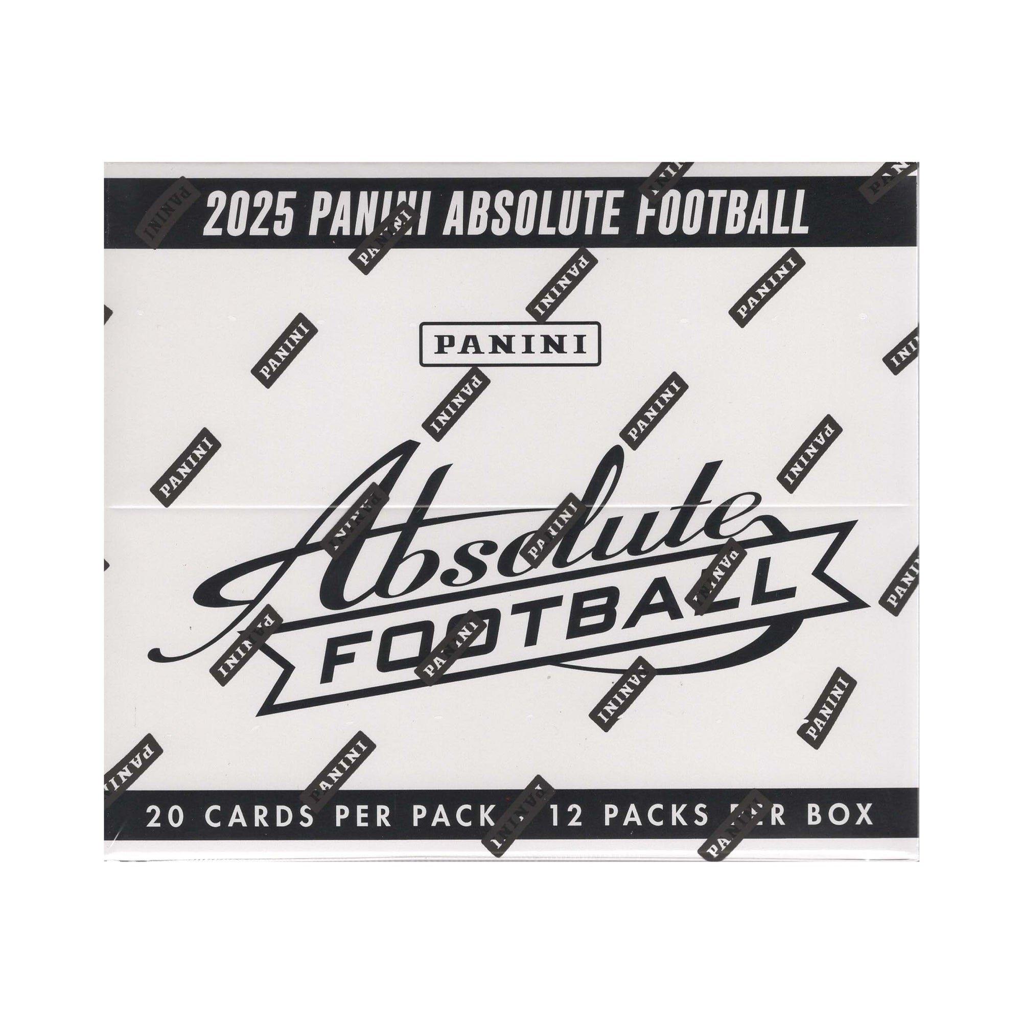 2025 Panini Absolute NFL Football 12Pk Fat Pack Cello Value Box