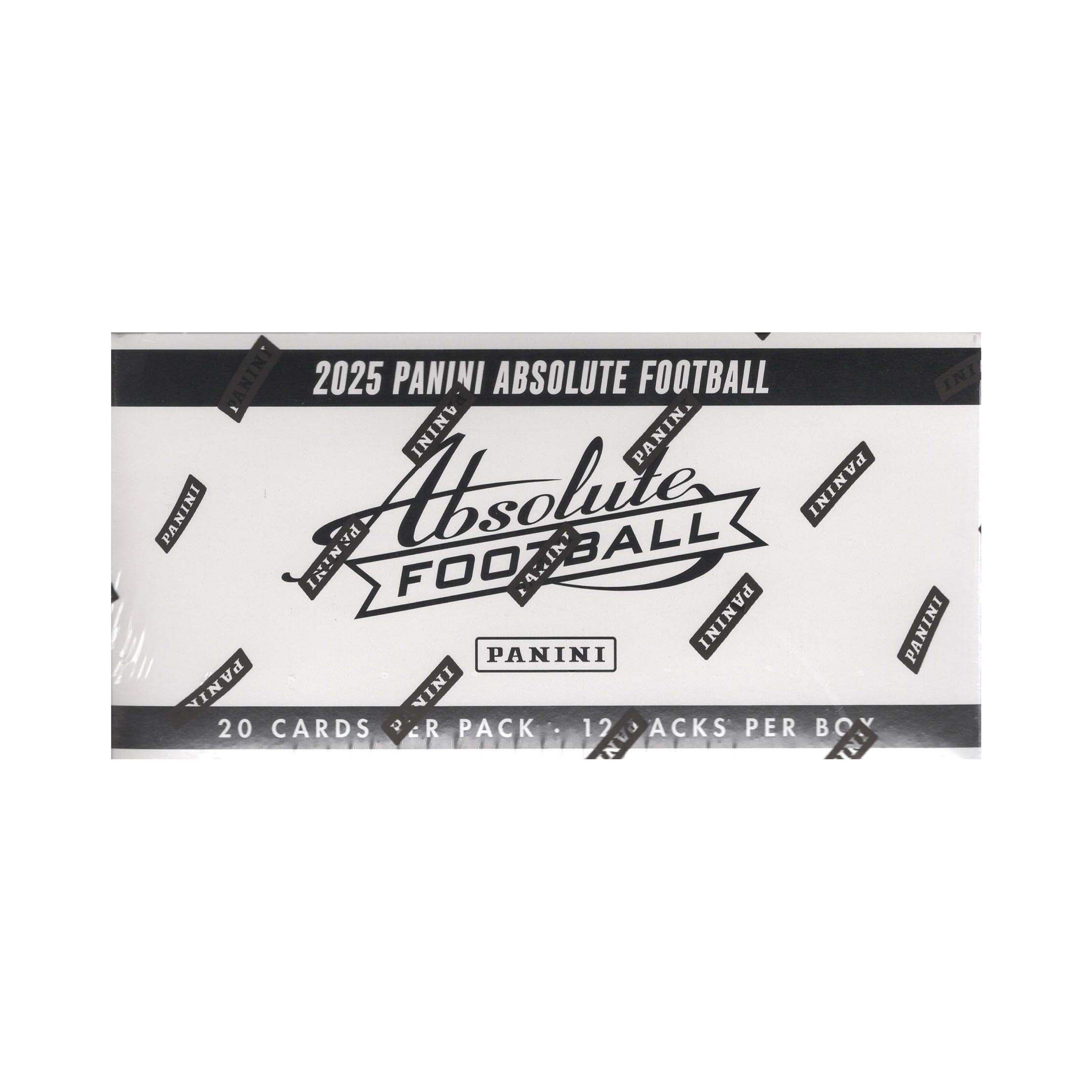 2025 Panini Absolute NFL Football 12Pk Fat Pack Cello Value Box