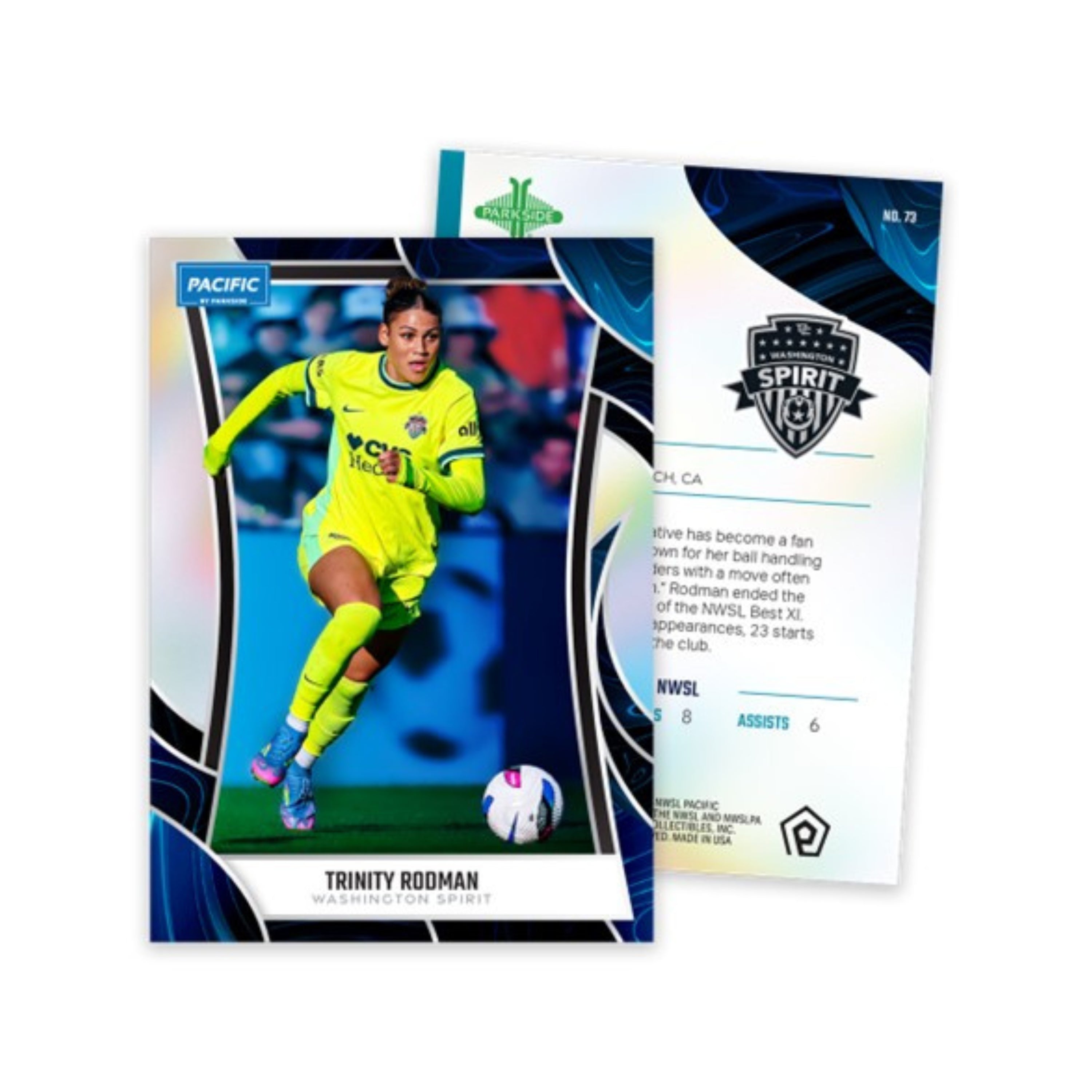 2025 Parkside NWSL Pacific Soccer 12ct. Hobby Box