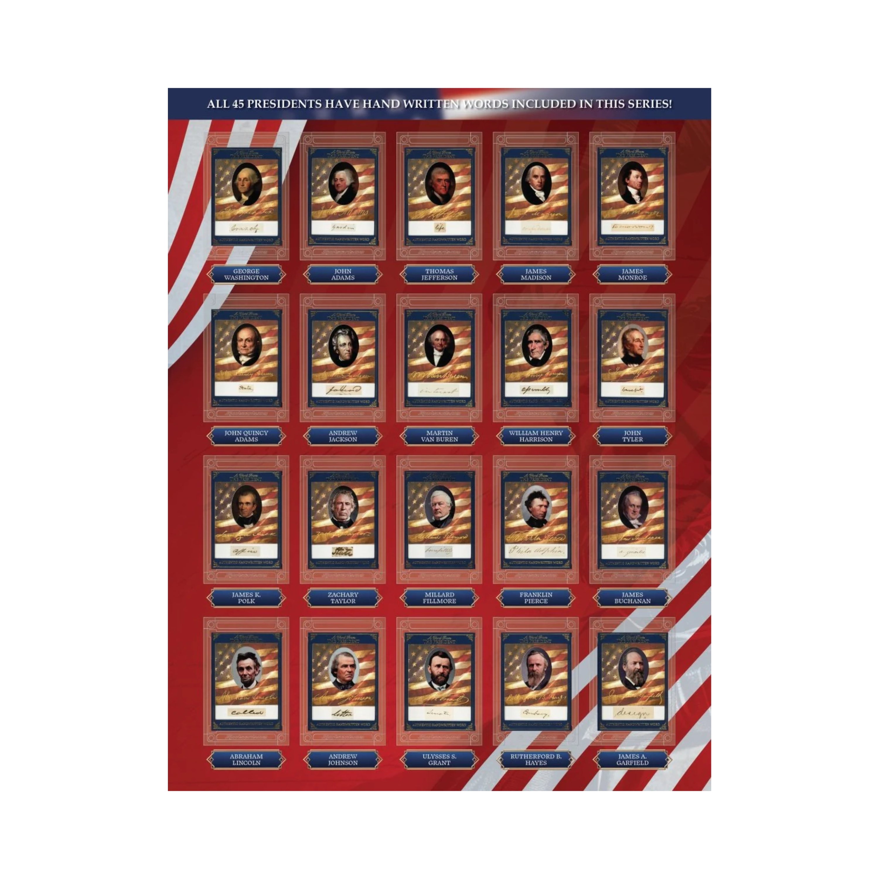 2025 A Word From POTUS 1ct. Box