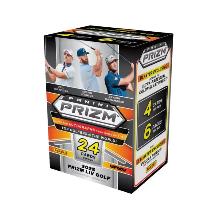 2025 Panini Prizm LIV Golf 24ct. Blaster Box