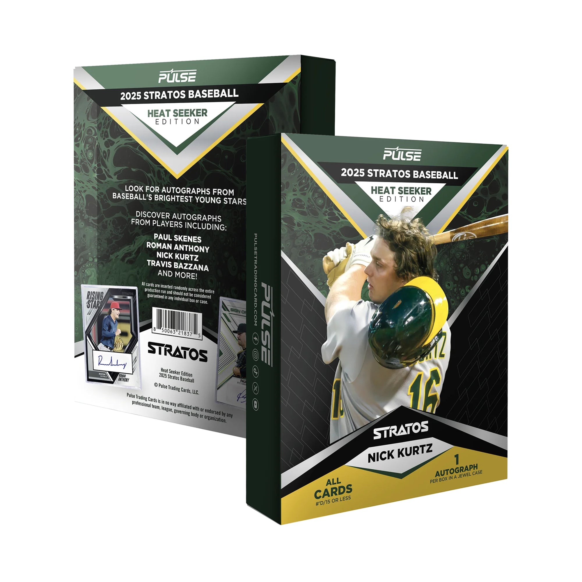 2025 Pulse Stratos Baseball Heat Seeker Edition 1ct. Box