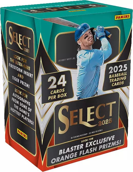 2025 Panini SELECT Baseball 24ct. Blaster Box