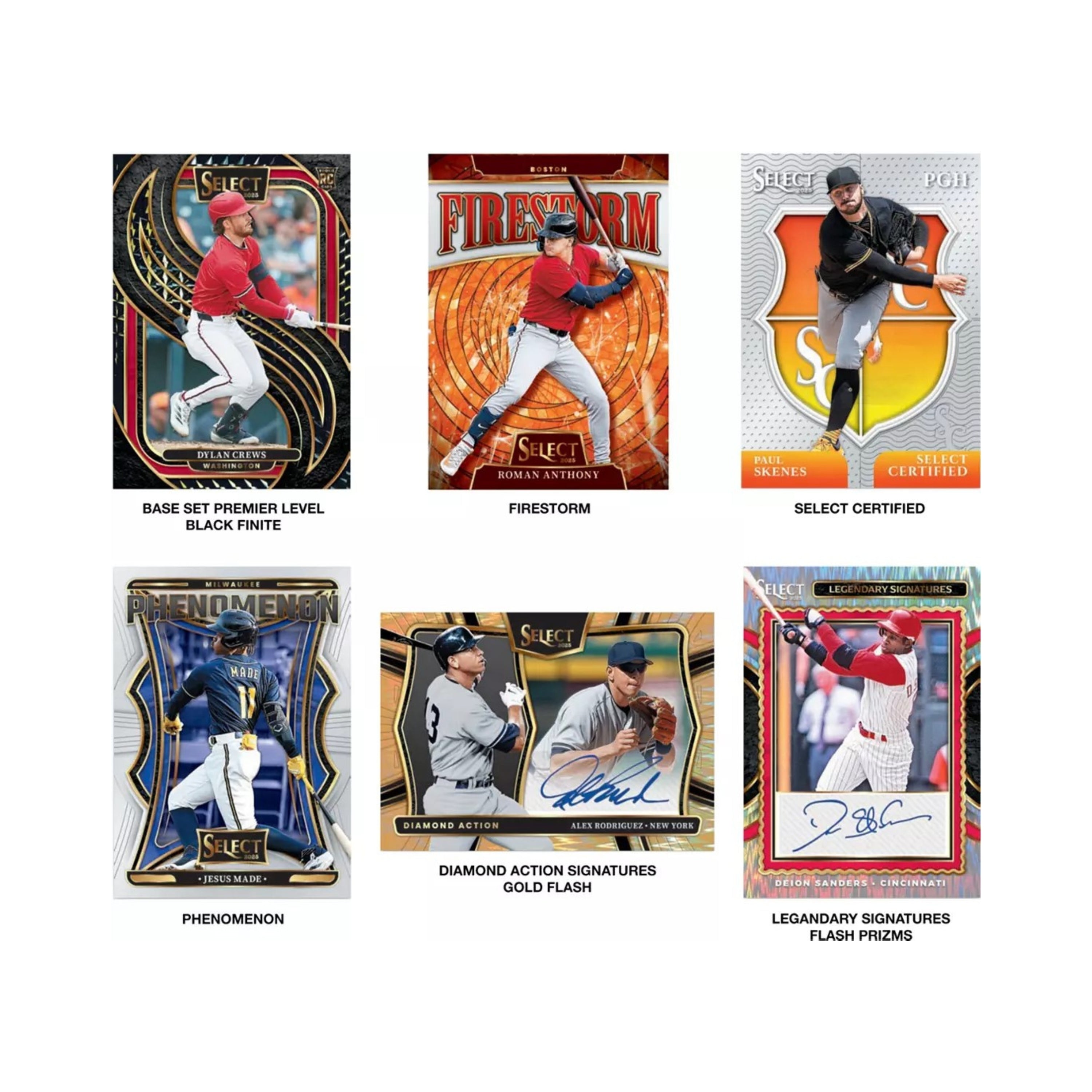 2025 Panini SELECT Baseball 32ct. Mega Box