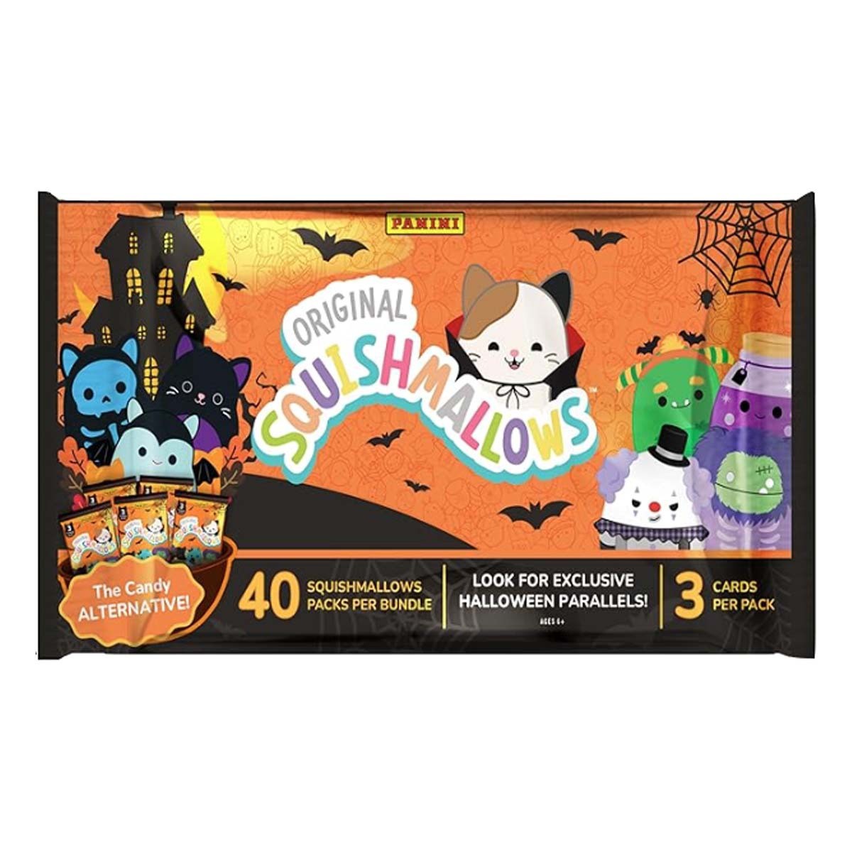 2025 Panini Squishmallows Halloween 40pk Treat Pack Bundle