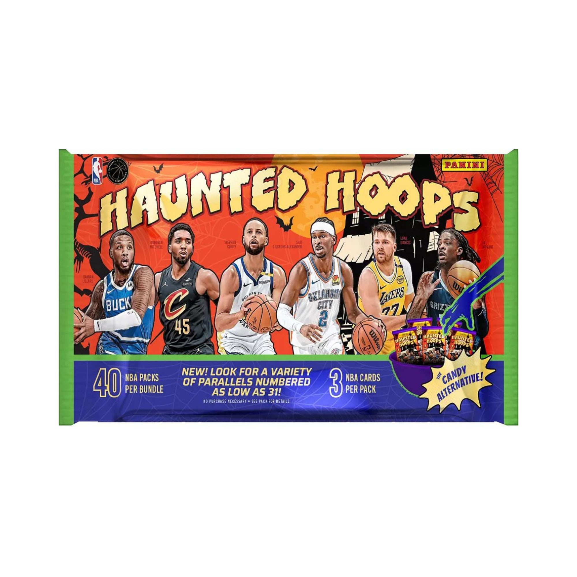 2024-25 Panini Haunted HOOPS NBA Basketball 40pk Treat Bundle