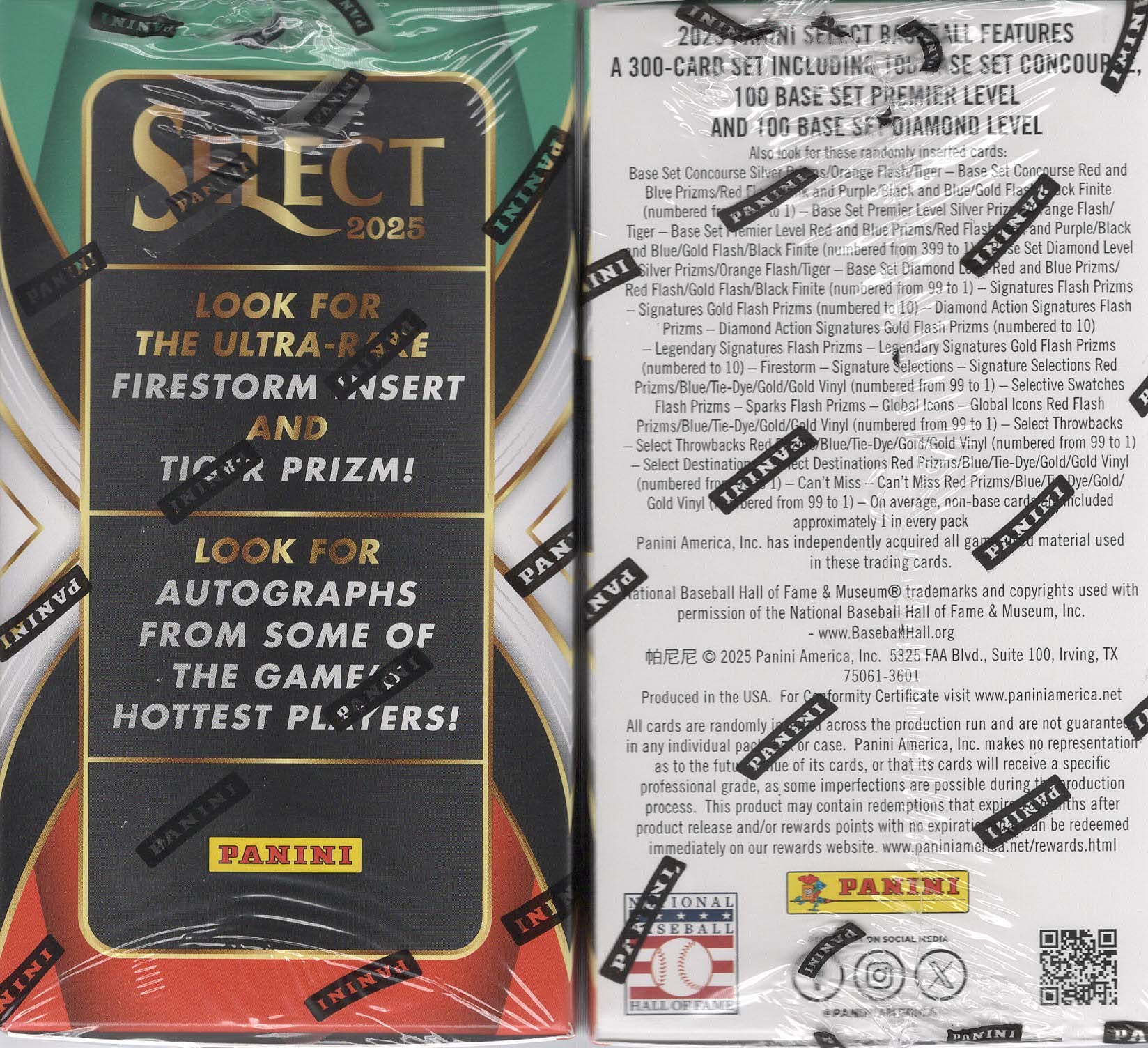 2025 Panini SELECT Baseball 24ct. Blaster Box