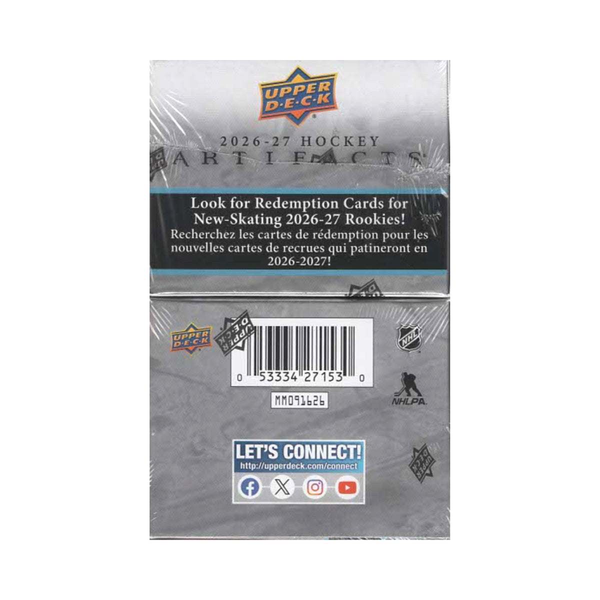 2026-27 Upper Deck Artifacts Hockey 24Ct. Blaster Box