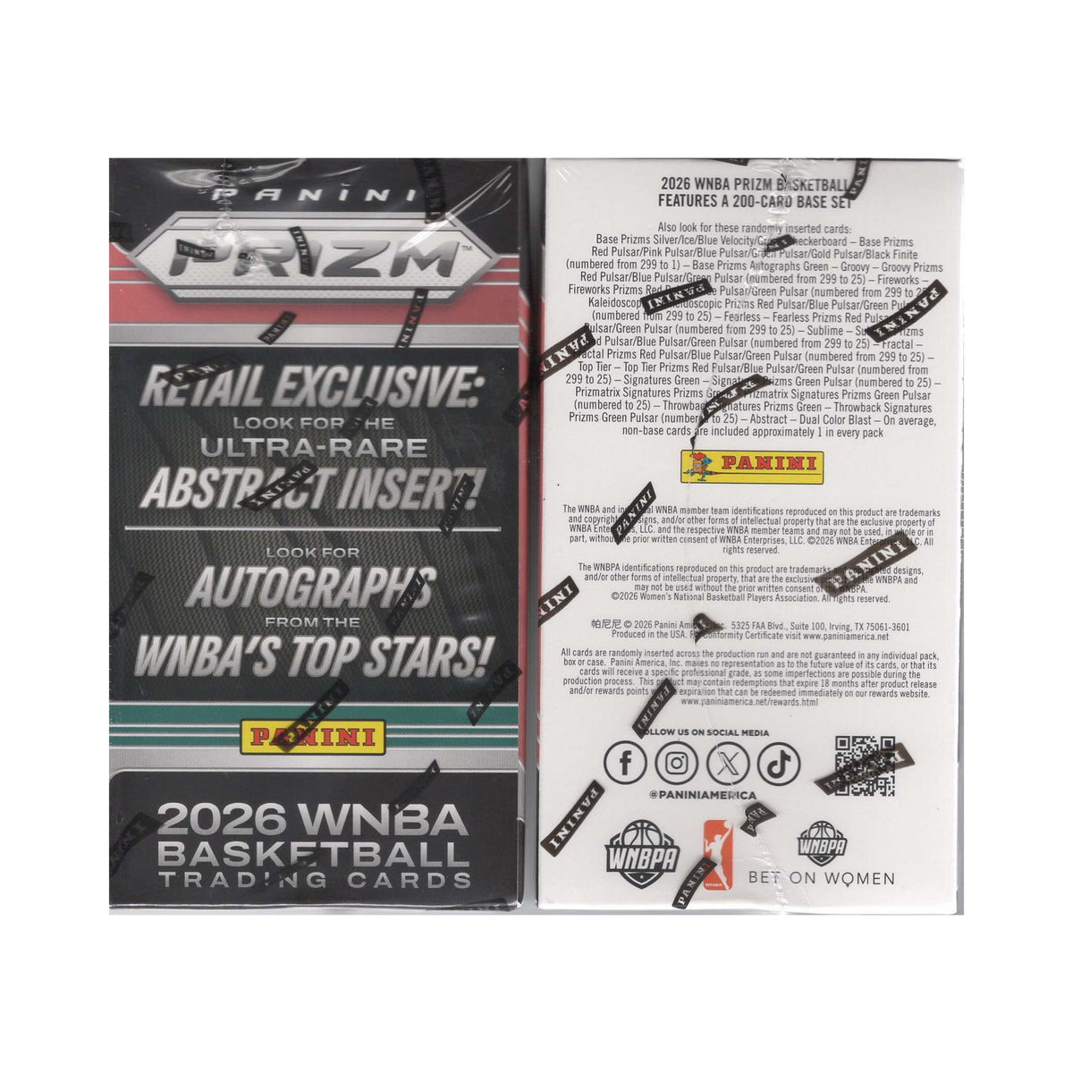 2026 Panini Prizm WNBA Basketball 30ct. Blaster Box