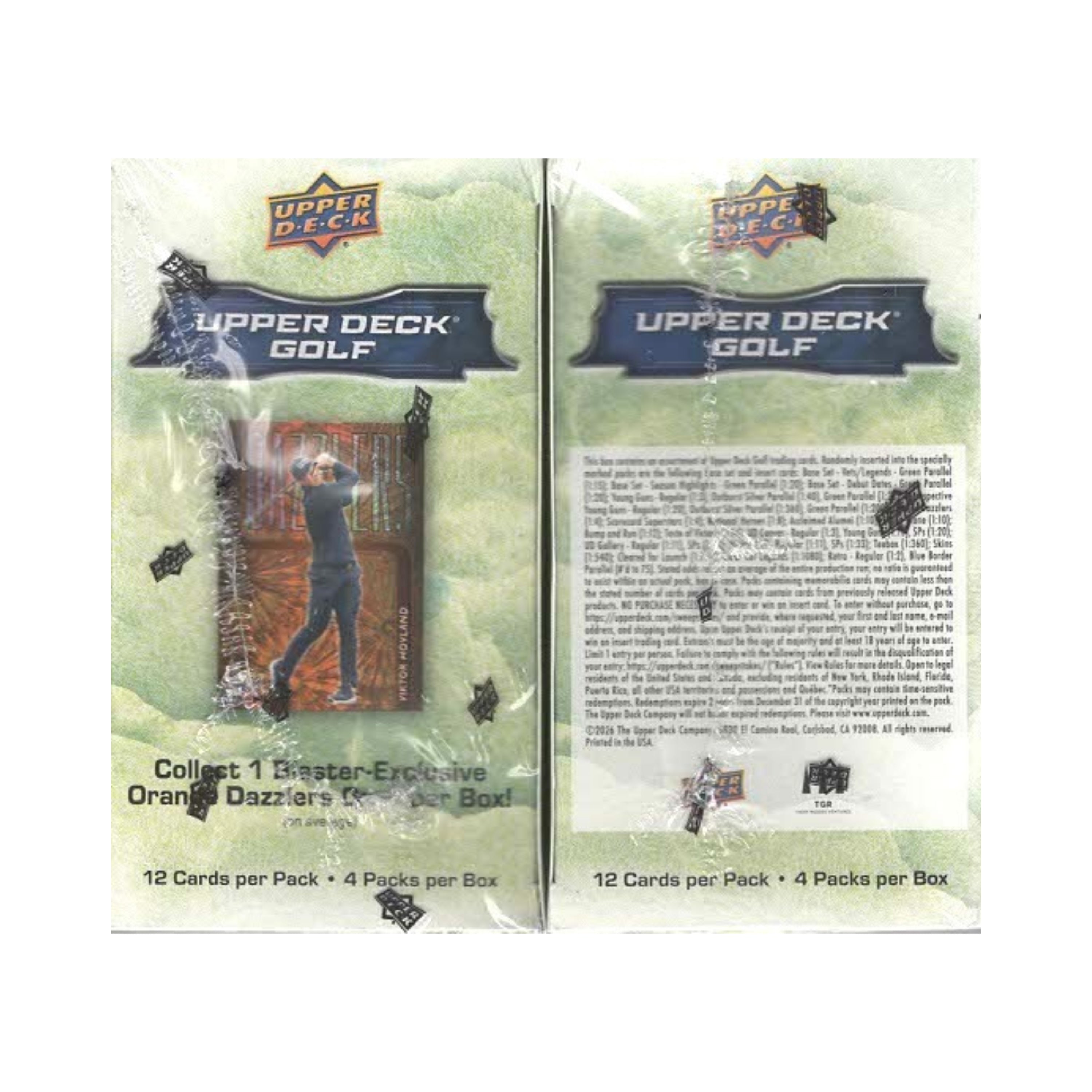 2026 Upper Deck Golf 48ct. Blaster Box