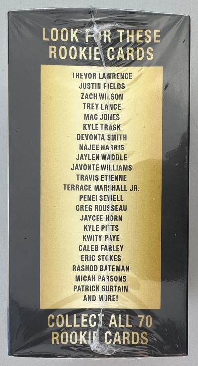 2021 Wild Card Draft Picks Matte Football Blaster Box