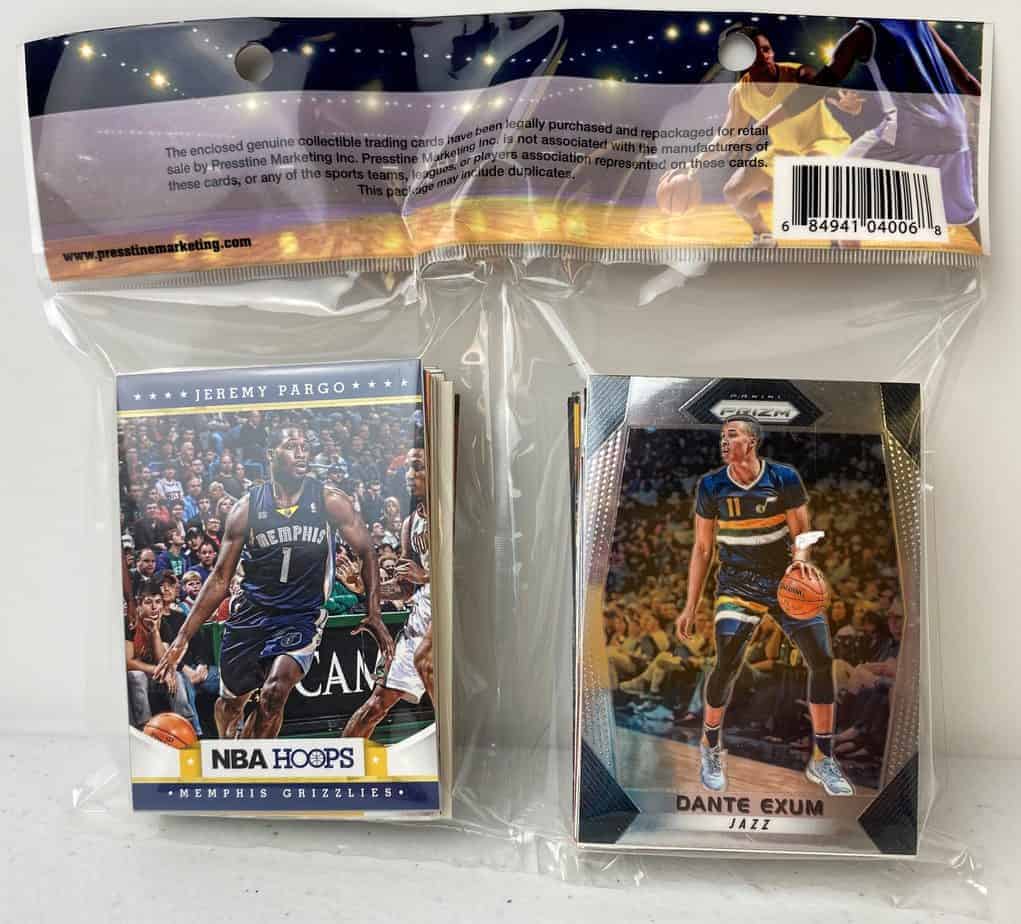 NBA Basketball Trading Cards New Sealed 100 Card Bulk Pack