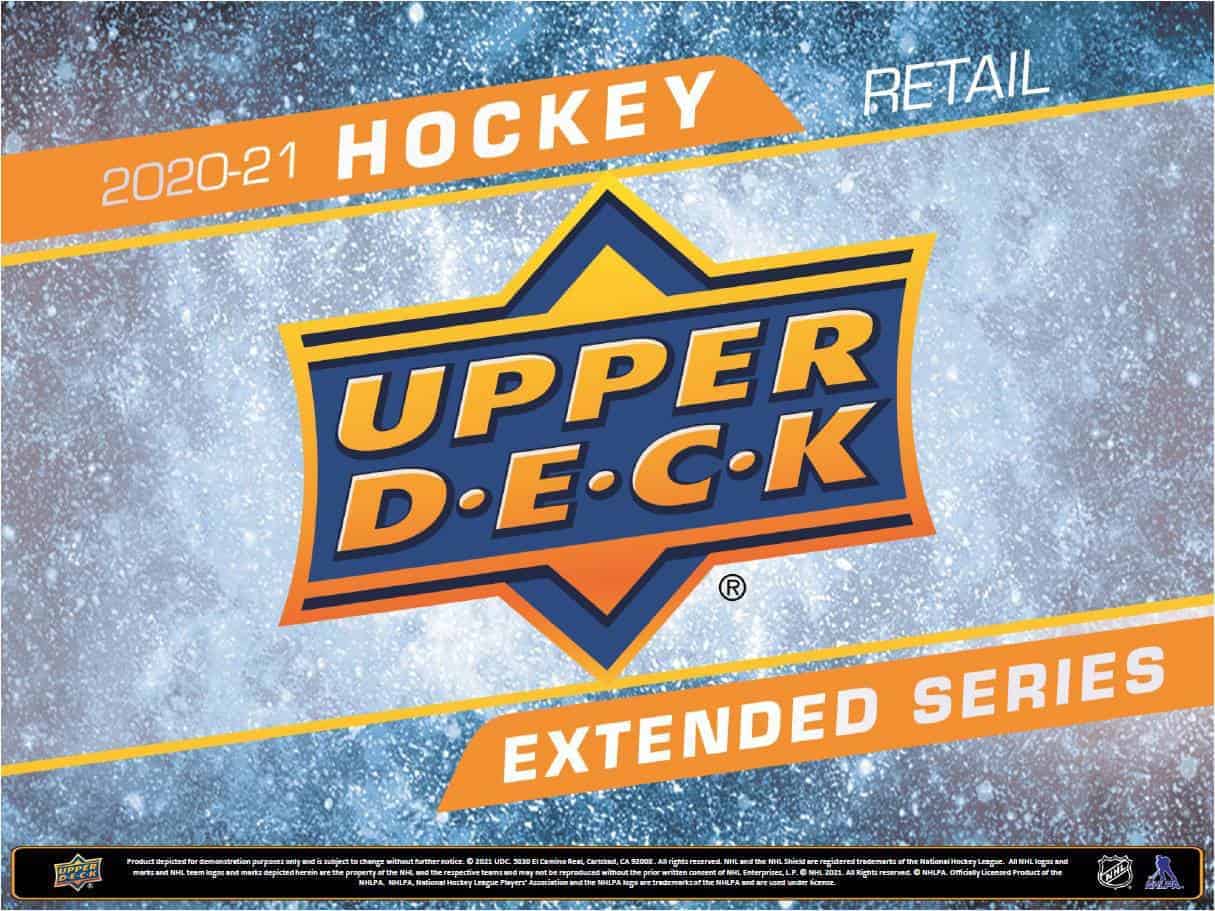 2020-21 Upper Deck Extended Series Hockey NHL 26Ct. FAT PACK