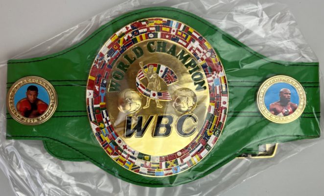 2023 Floyd "Money" Mayweather Collection Box with (4) Signed Items.