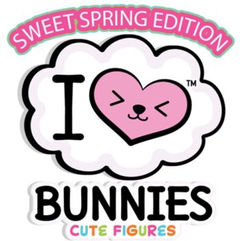 2023 Topps "I Love Fuzzy Bunnies" Figurines 24ct. Box