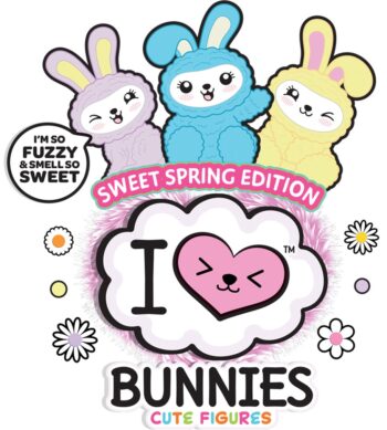 2023 Topps "I Love Fuzzy Bunnies" Figurines 24ct. Box
