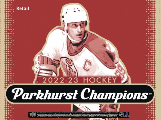 2022-23 Upper Deck Parkhurst Champions NHL Hockey 40 Ct. Blaster Box