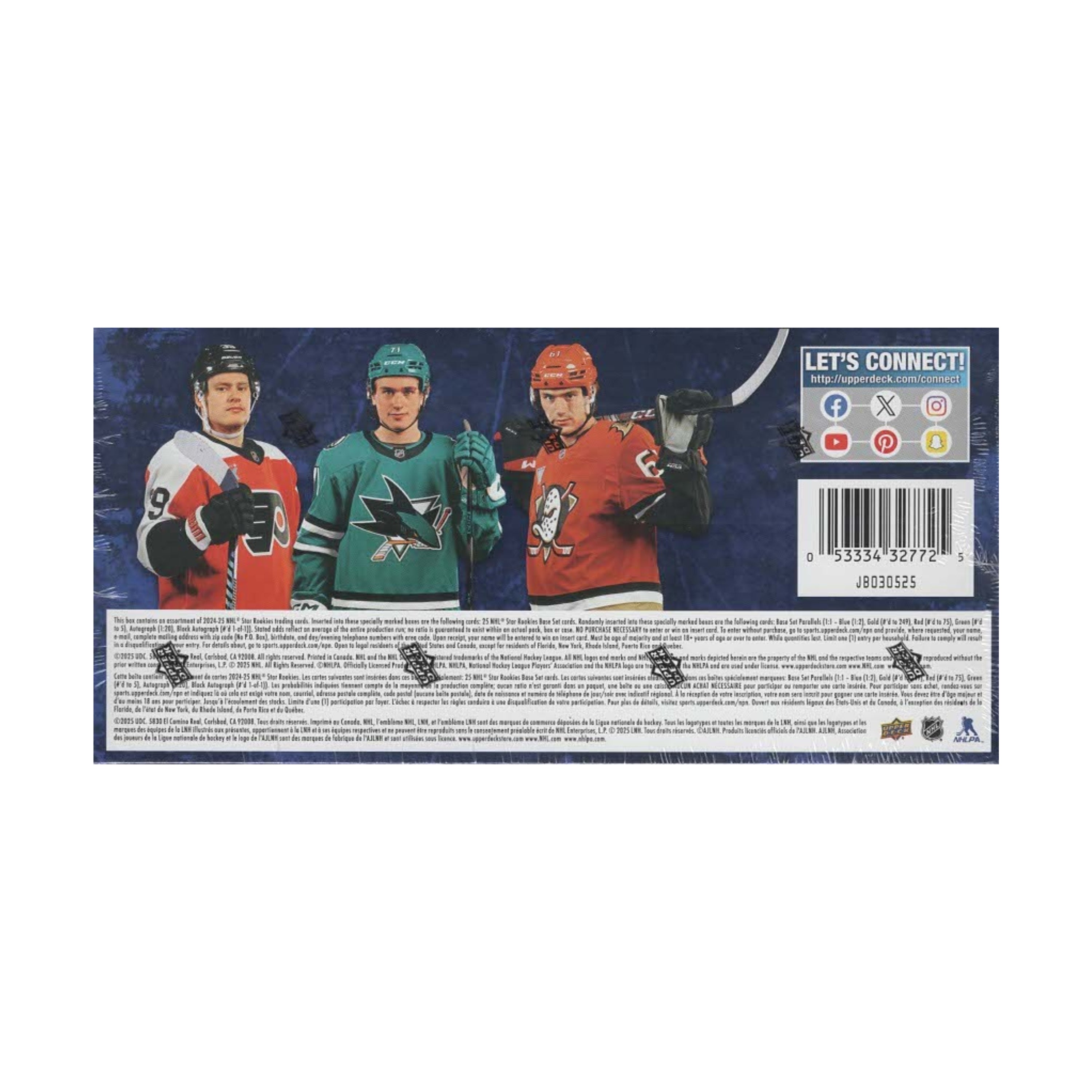 2024-25 Upper Deck NHL Star Rookies Hockey 26ct. Box Set
