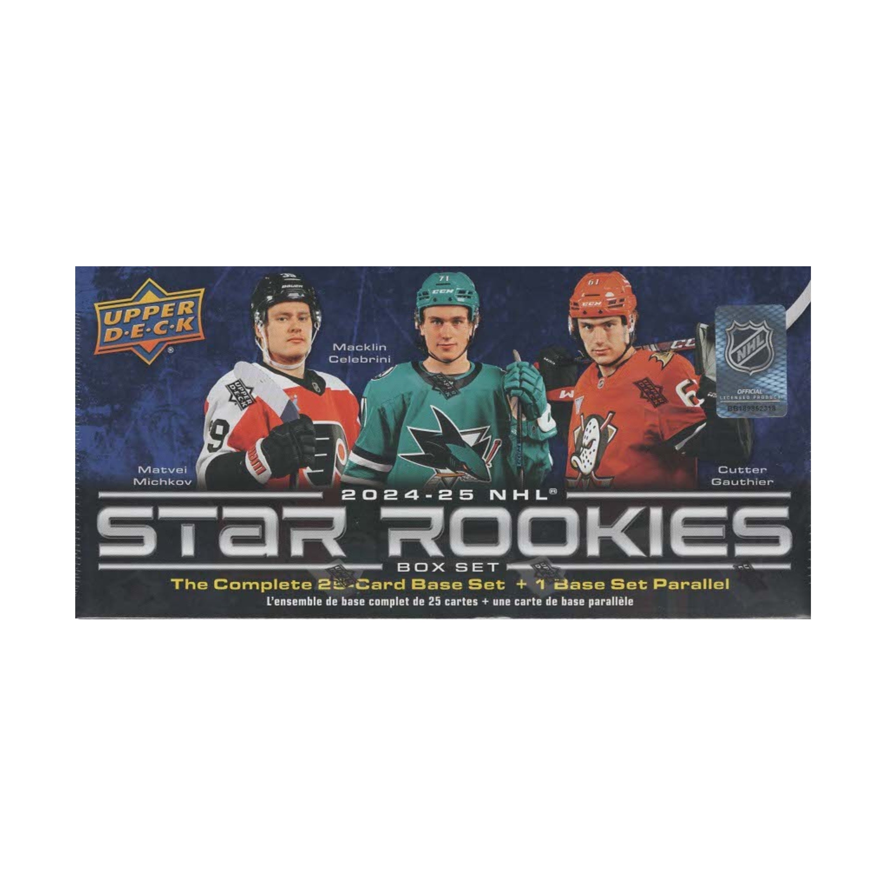 2024-25 Upper Deck NHL Star Rookies Hockey 26ct. Box Set