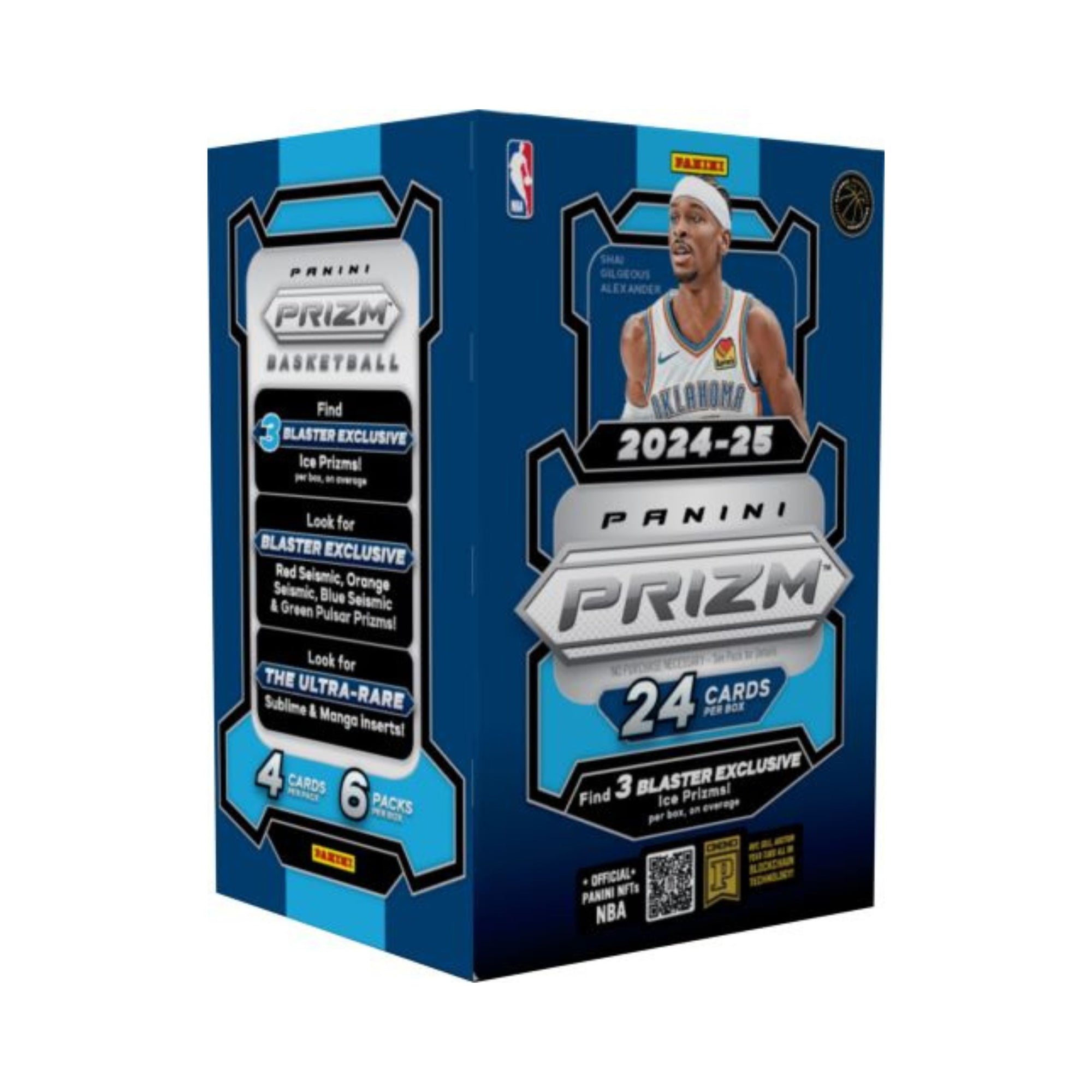 2024-25 Panini Prizm NBA Basketball 24ct. Blaster Box