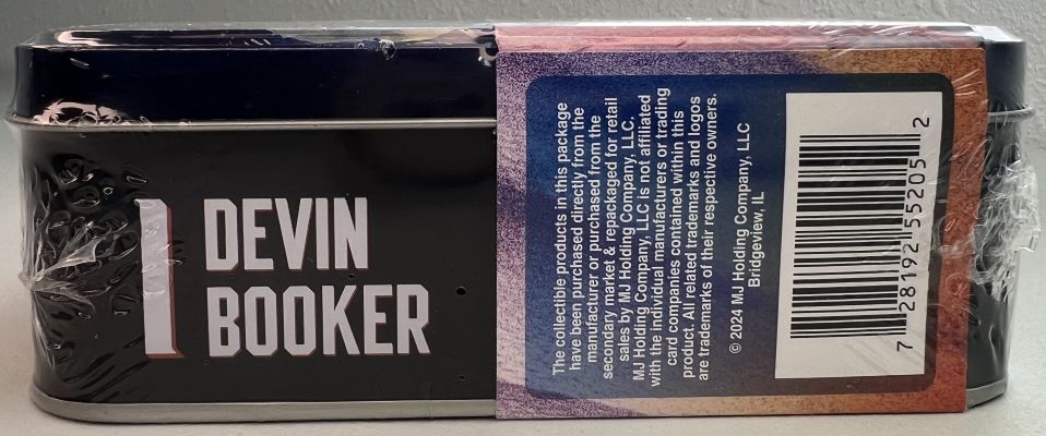 2024 NBA Devin Booker Championship Coll. Vol. 1 MJH COLLECTOR TIN