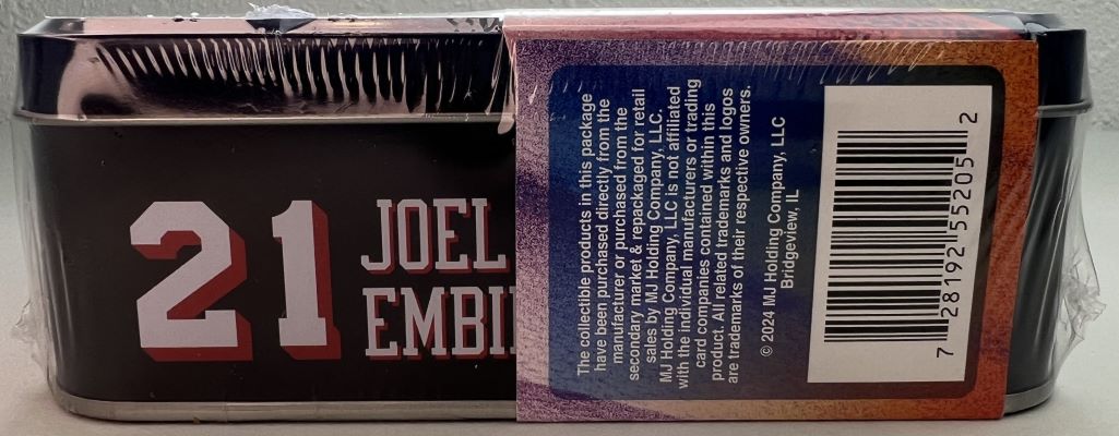 2024 NBA Joel Embiid Championship Coll. Vol. 1 MJH COLLECTOR TIN