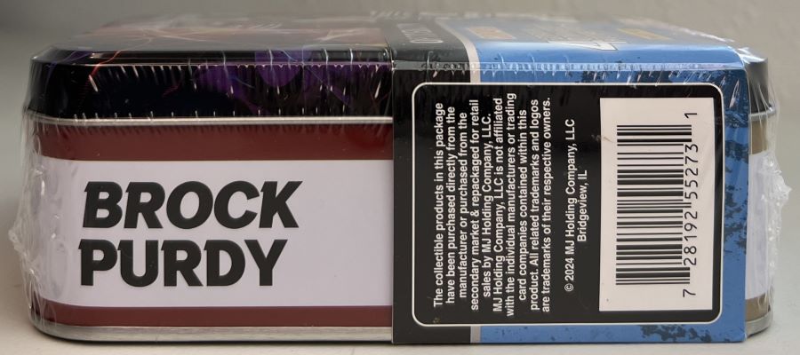 2024 NFL Brock Purdy Championship Coll. Optic Ed. MJH TIN