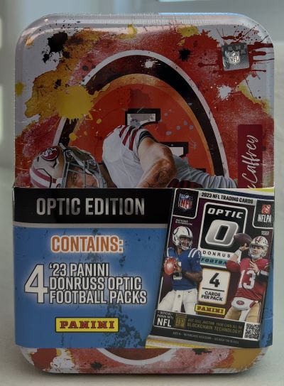2024 NFL Christian McCaffrey Championship Coll. Optic Ed. MJH TIN