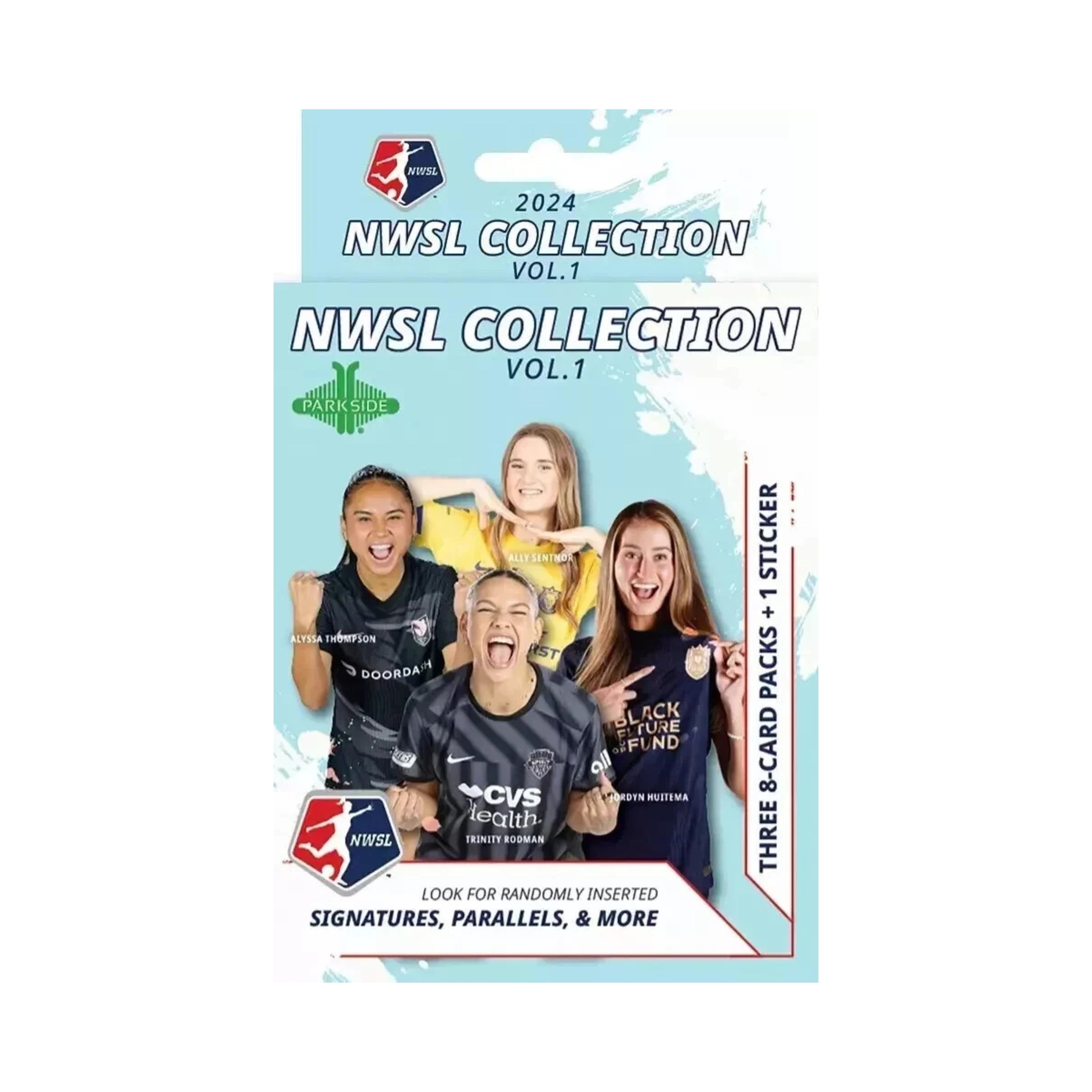 2024 Parkside Volume 1 NWSL Soccer 25ct. HANGER BOX