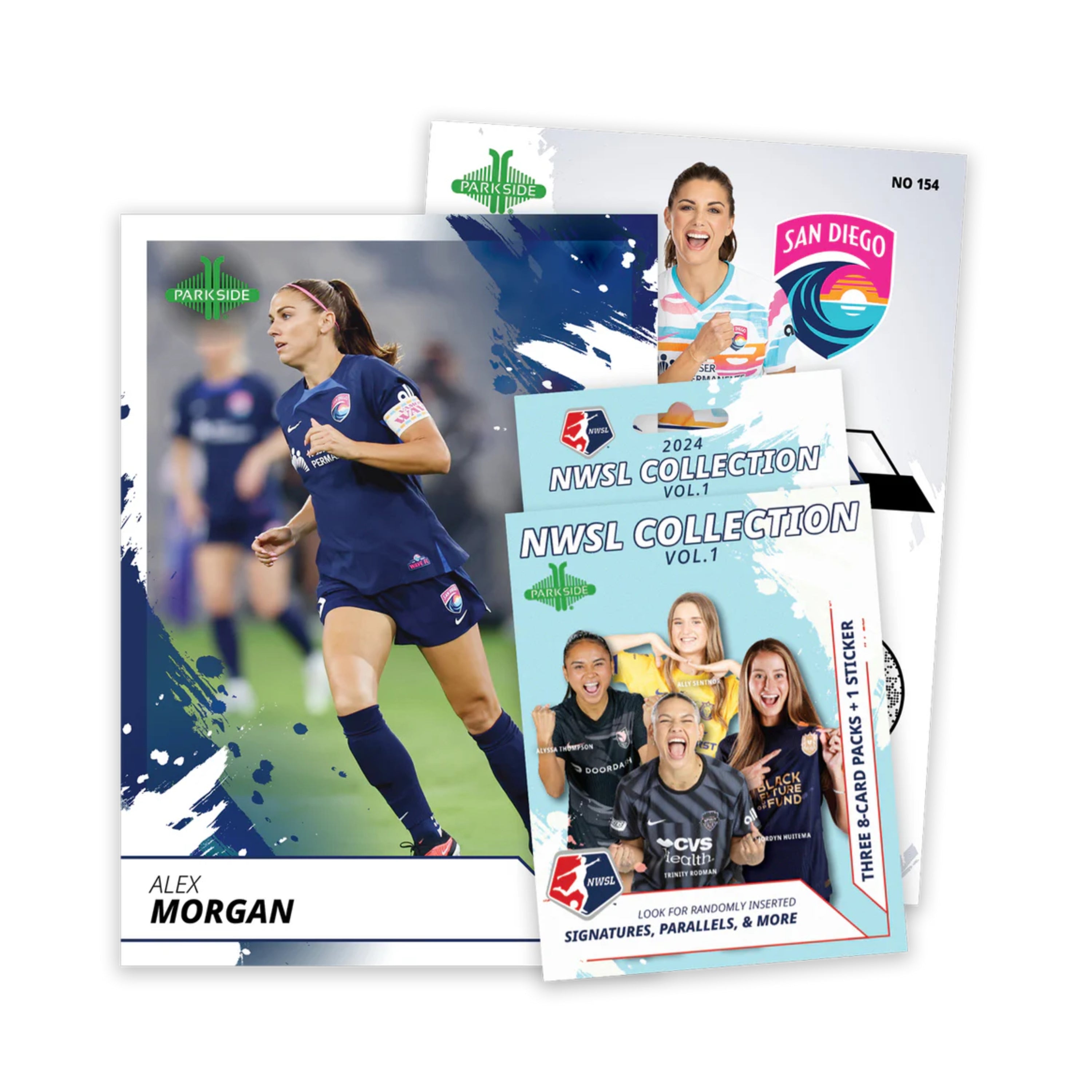 2024 Parkside Volume 1 NWSL Soccer 25ct. HANGER BOX