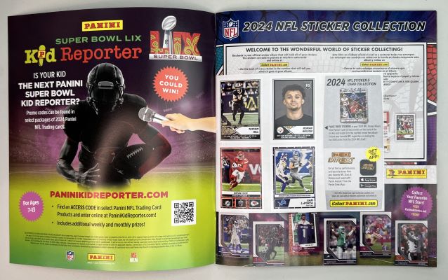 2024 Panini NFL Football Sticker Album