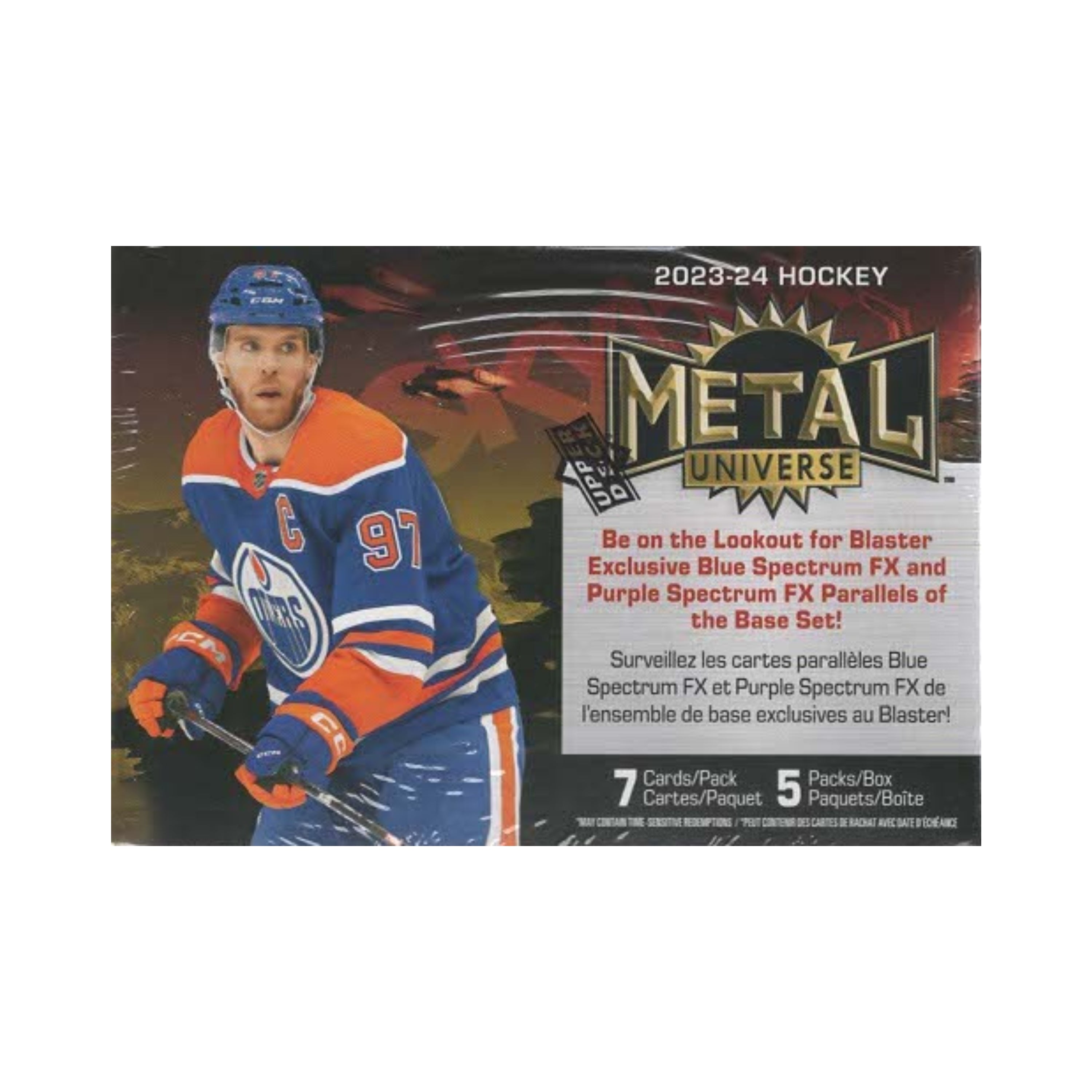 2023-24 Upper Deck Skybox Metal Universe NHL Hockey 35Ct. BLASTER BOX