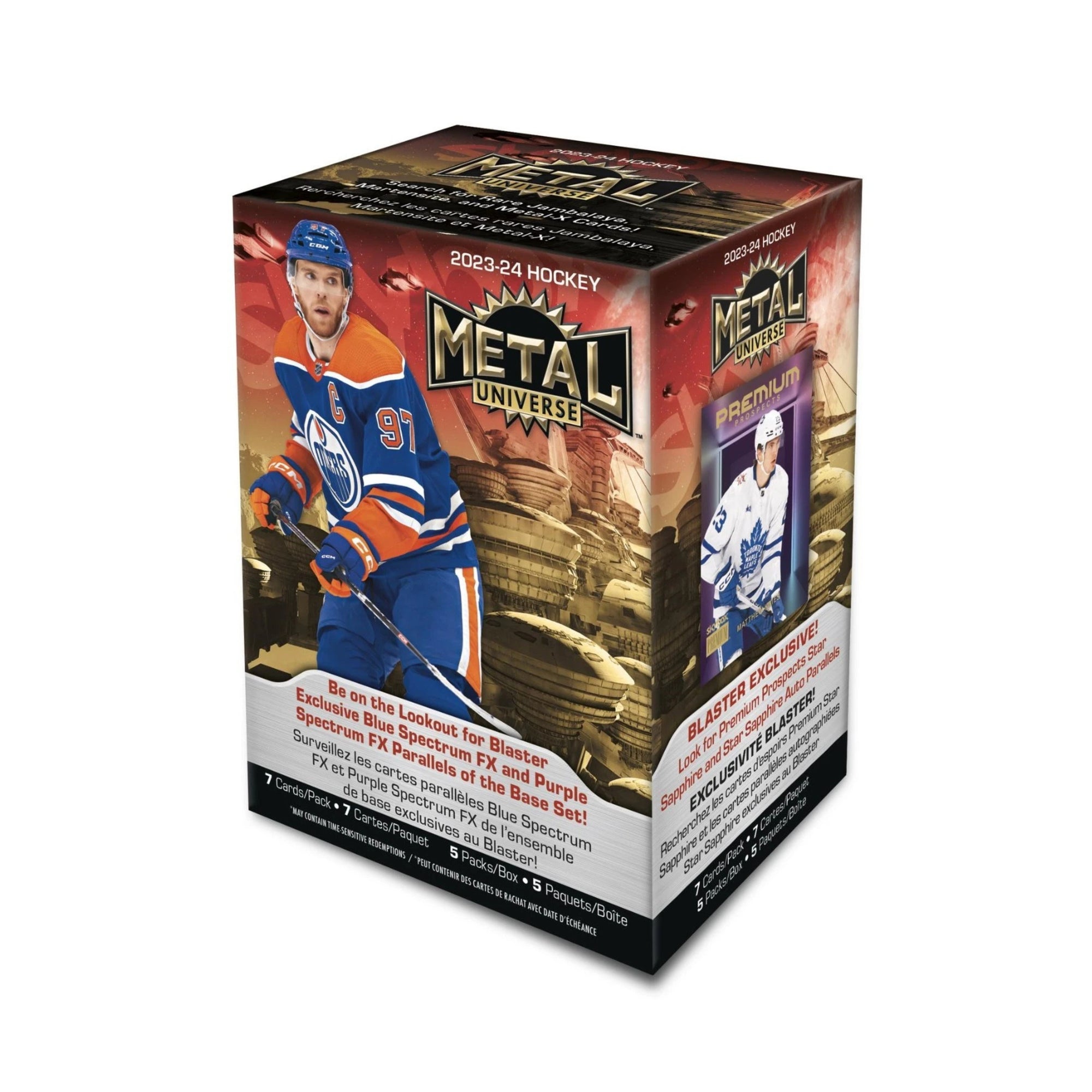 2023-24 Upper Deck Skybox Metal Universe NHL Hockey 35Ct. BLASTER BOX